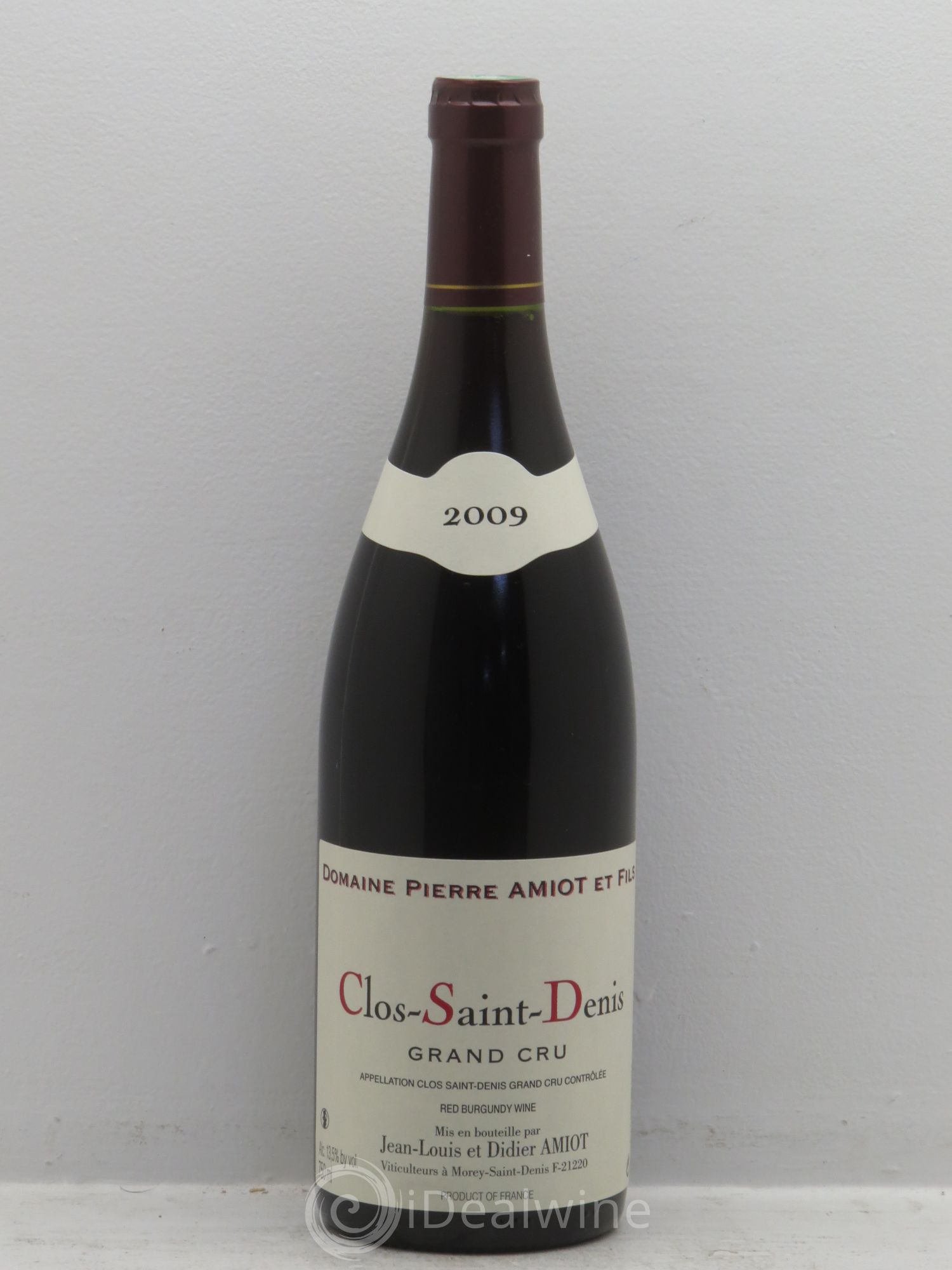 Clos Saint-Denis Grand Cru 2009 - Lot de 1 bouteille - 0