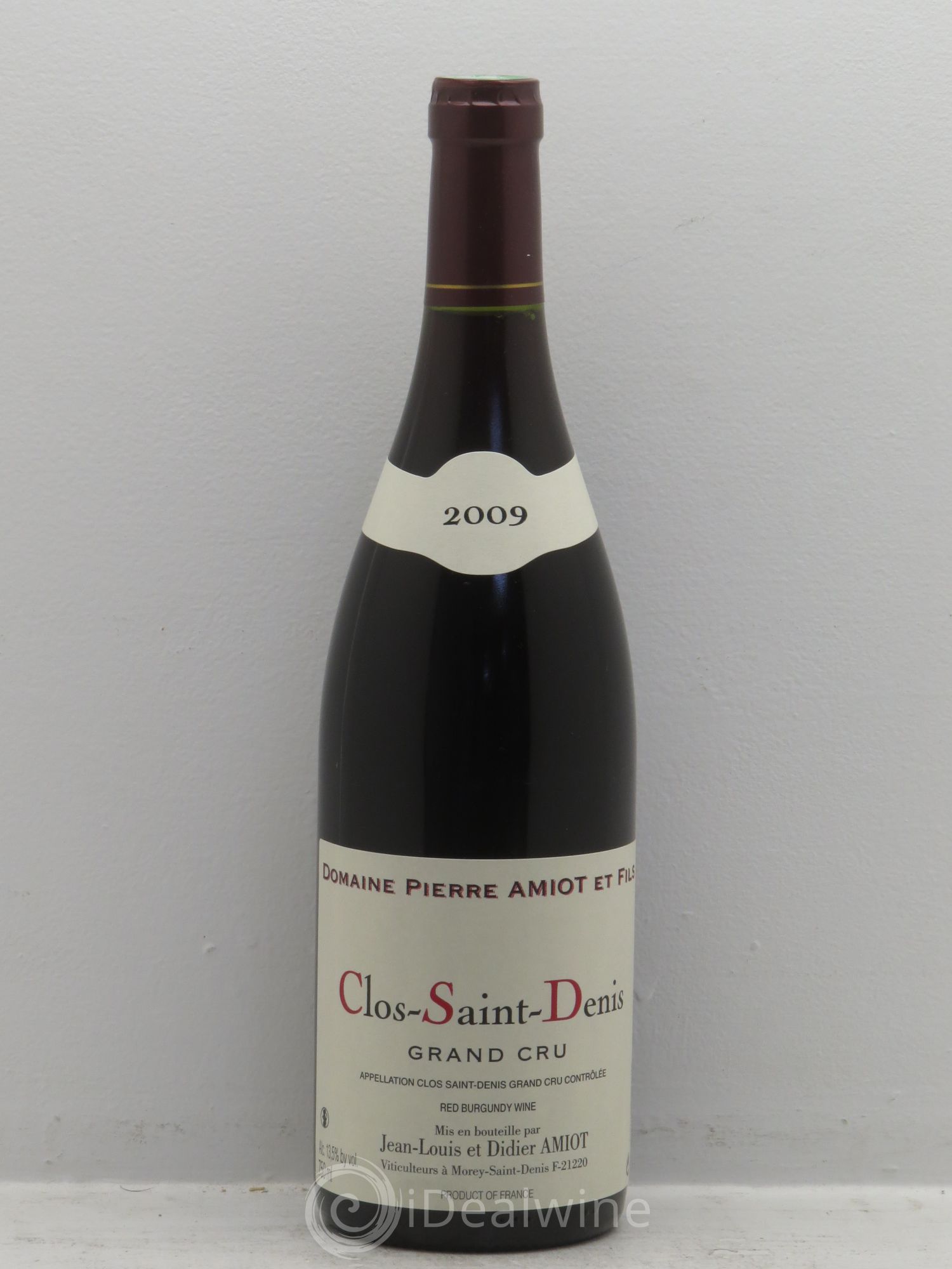 Clos Saint-Denis Grand Cru 2009 - Lot de 1 bouteille - 0