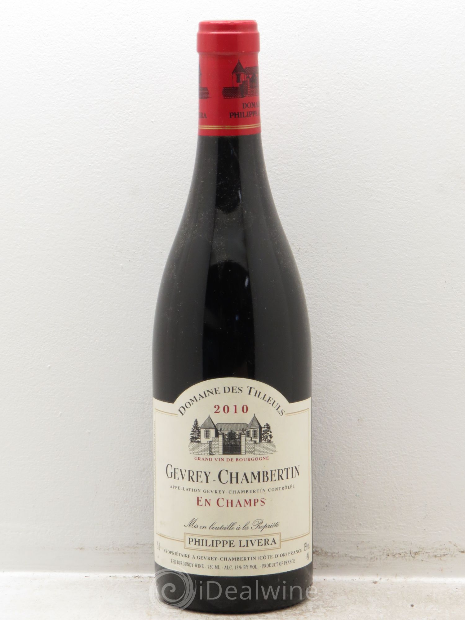 Gevrey-Chambertin En Champs Tilleuls (Domaine des) - Philippe Livera 2010 - Lot de 1 bouteille - 0