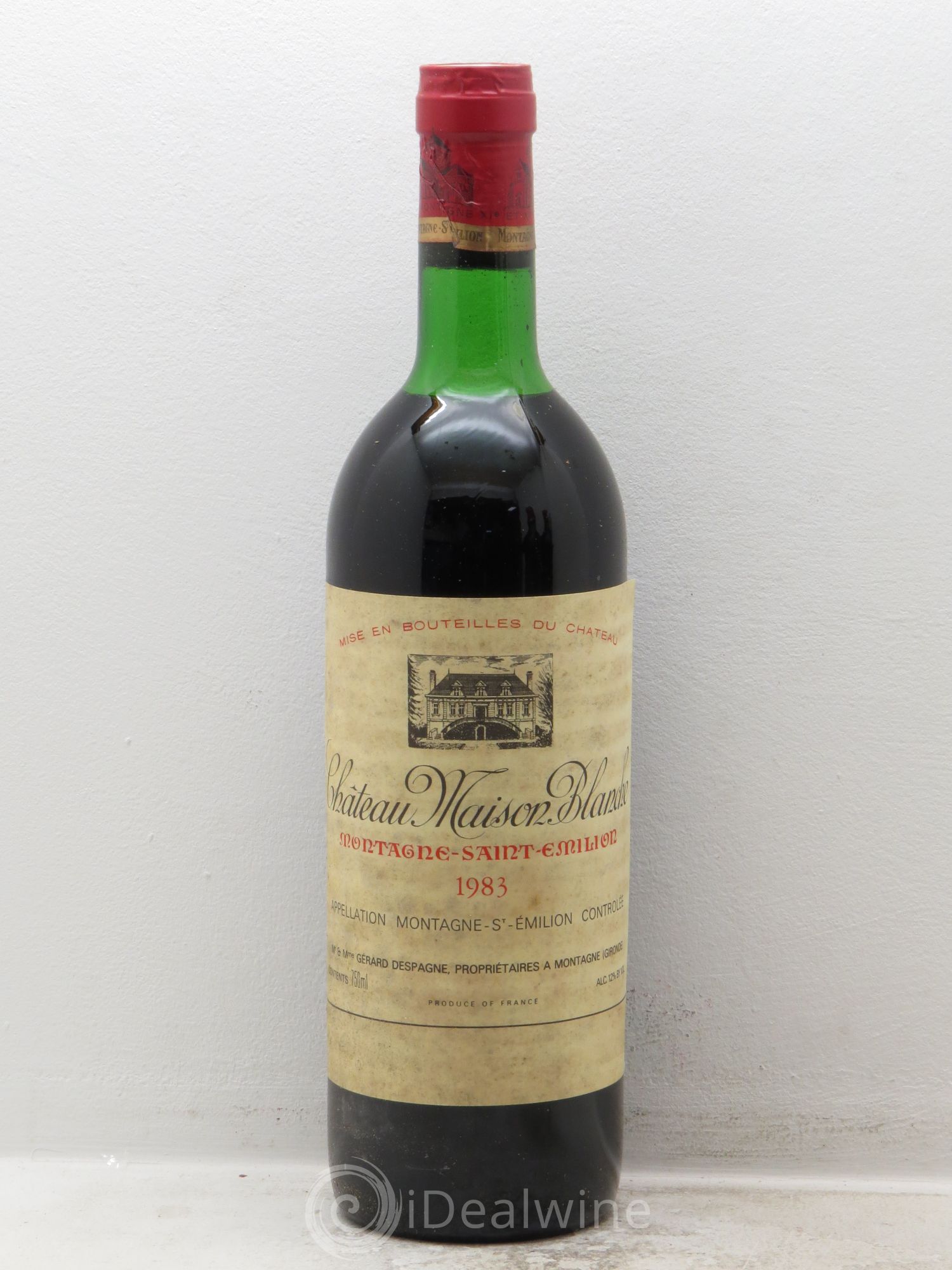Montagne Saint-Émilion Château Maison Blanche 1981 - Posten von 6 Flaschen - 0