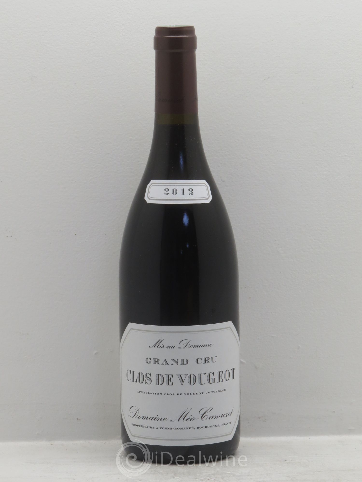 Clos de Vougeot Grand Cru Méo-Camuzet (Domaine) 2013 - Lot de 1 bouteille - 0