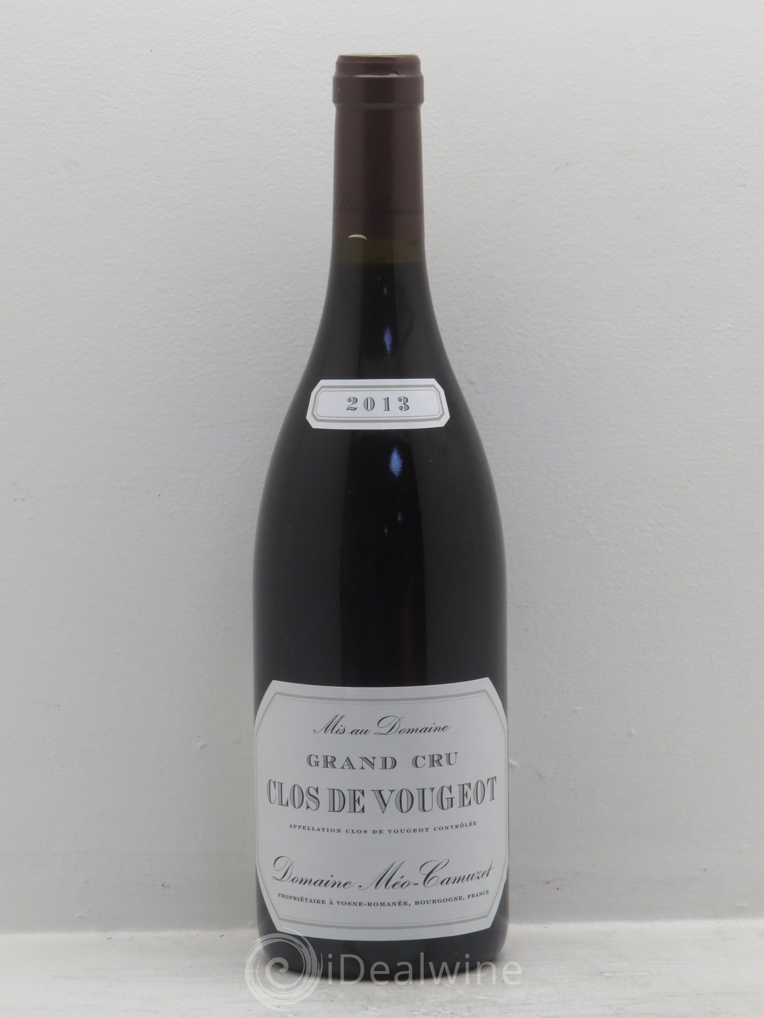 Clos de Vougeot Grand Cru Méo-Camuzet (Domaine) 2013 - Lot de 1 bouteille - 0