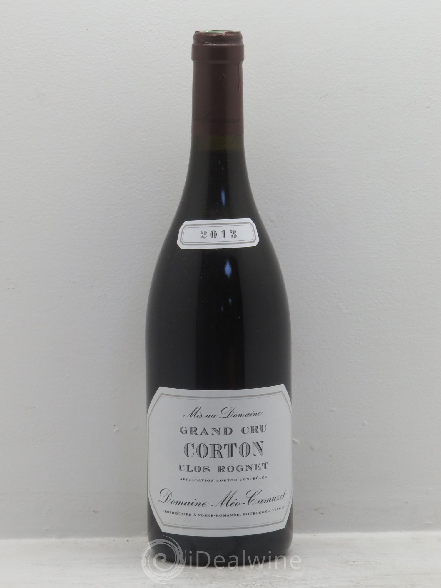 Corton Grand Cru Clos Rognet Méo-Camuzet (Domaine) 2013 - Lot de 1 bouteille - 0