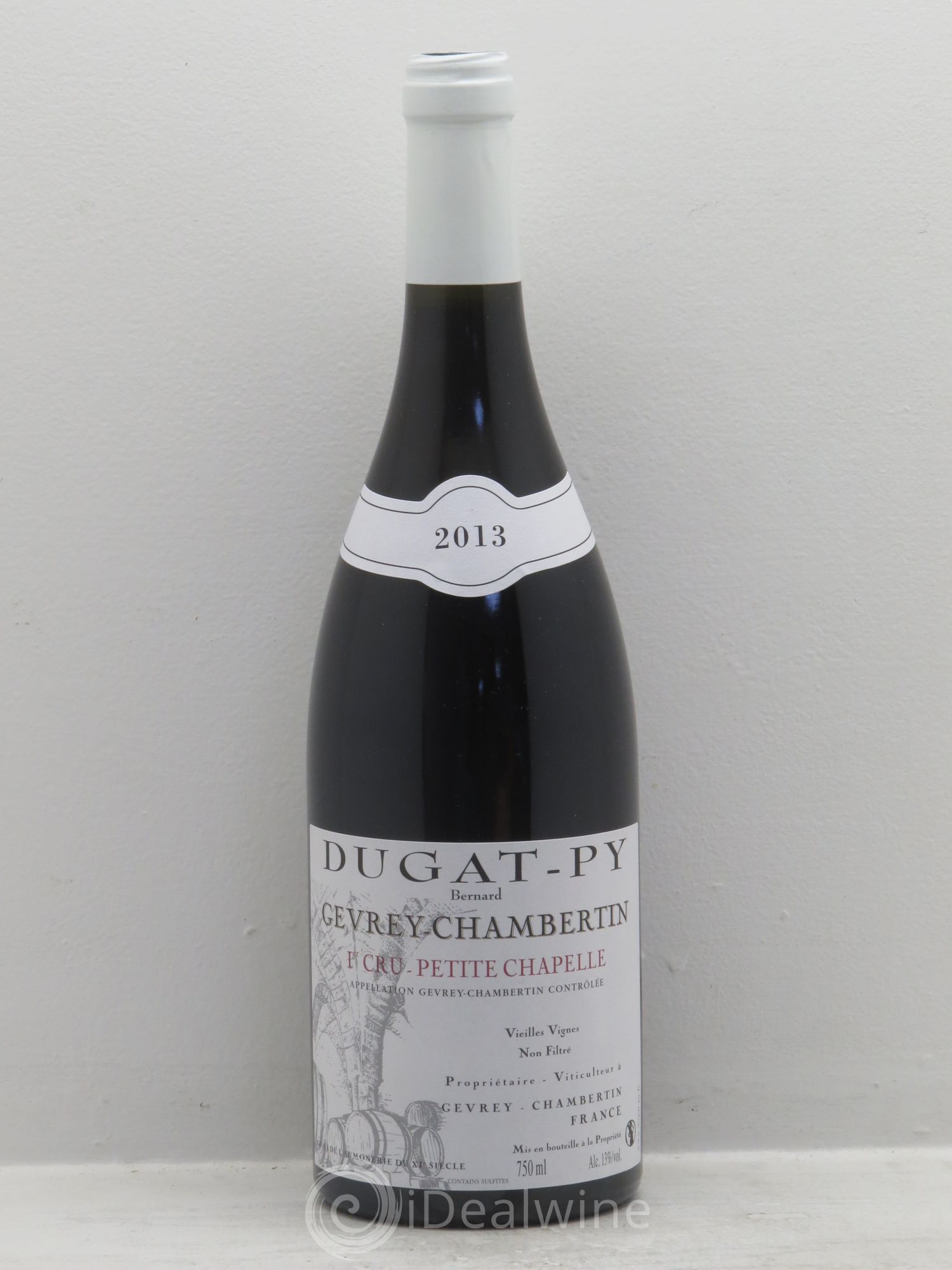 Gevrey-Chambertin 1er Cru Petite Chapelle Vieilles Vignes Dugat-Py Vieilles Vignes 2013 - Lot de 1 bouteille - 0