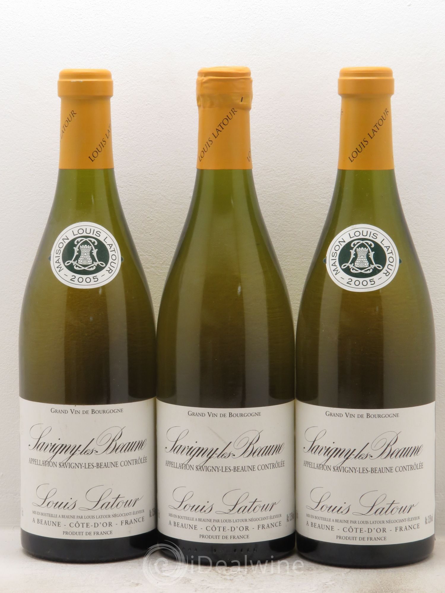 Savigny-lès-Beaune Louis Latour 2005 - Lot de 3 bouteilles - 0
