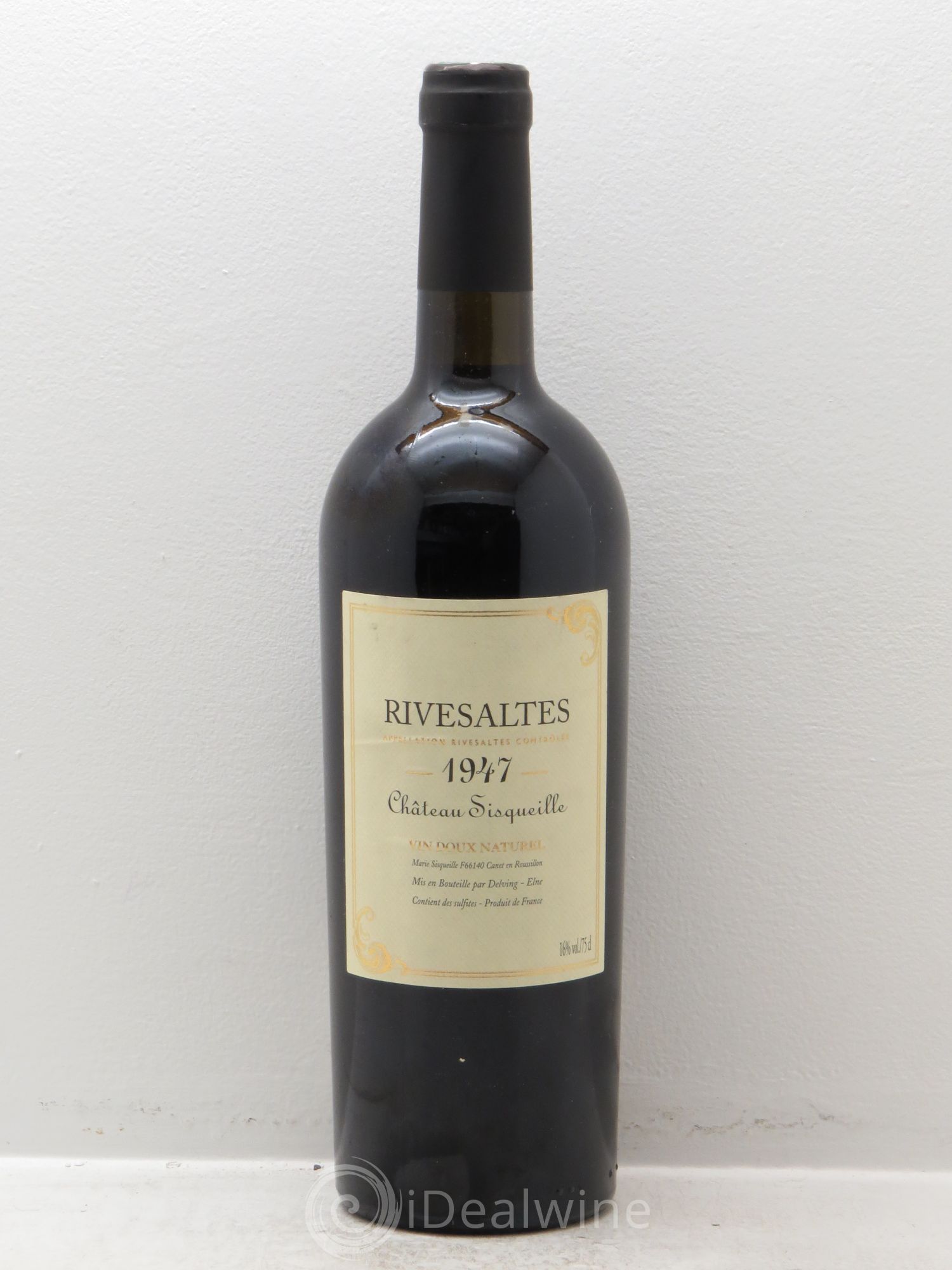 Rivesaltes Château Sisqueille 1947 - Posten von 1 Flasche - 0