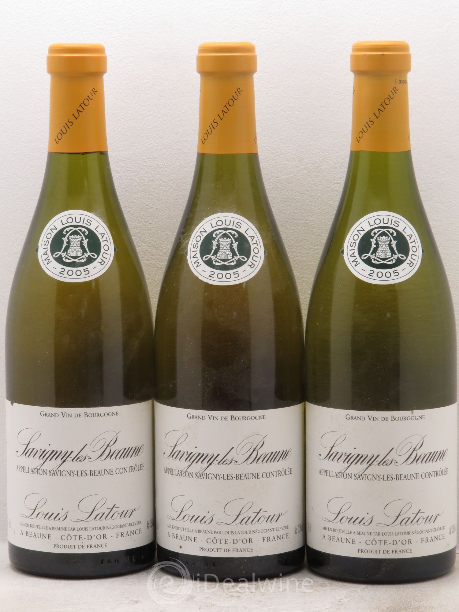 Savigny-lès-Beaune Louis Latour 2005 - Lot de 3 bouteilles - 0