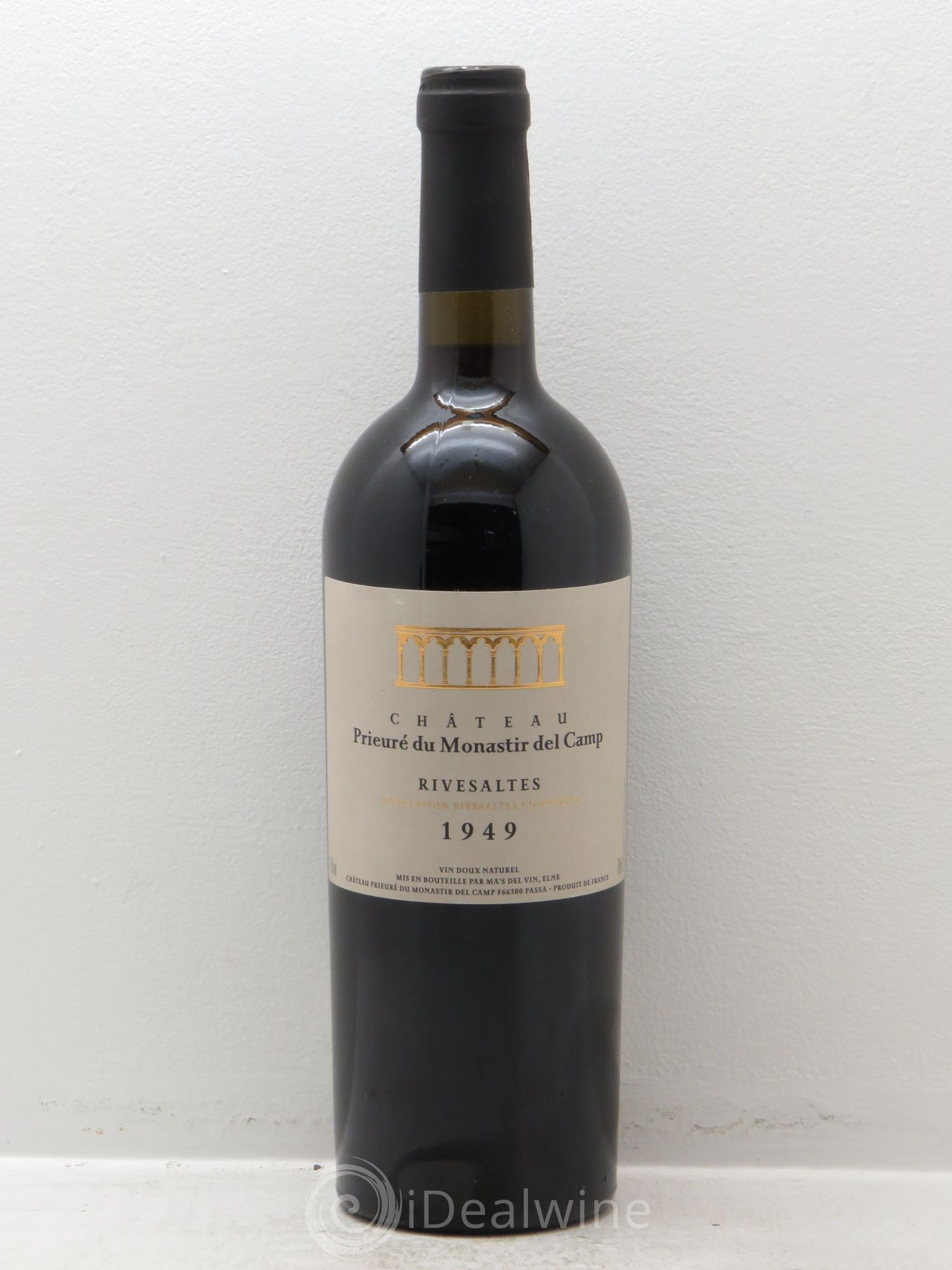 Rivesaltes Château Prieuré du Monastir del Camp 1949 - Posten von 1 Flasche - 0