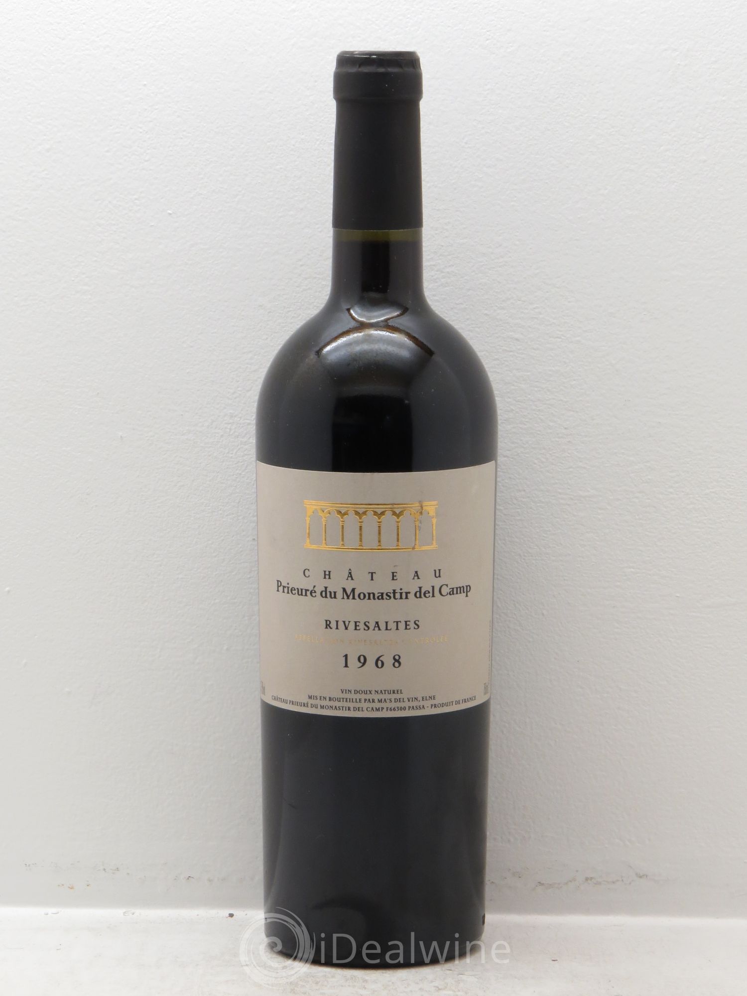 Rivesaltes Château Prieuré du Monastir del Camp 1968 - Lot de 1 bouteille - 0