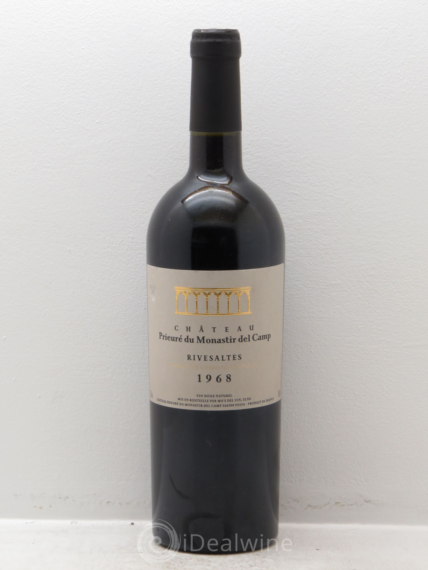 Rivesaltes Château Prieuré du Monastir del Camp 1968 - Posten von 1 Flasche - 0