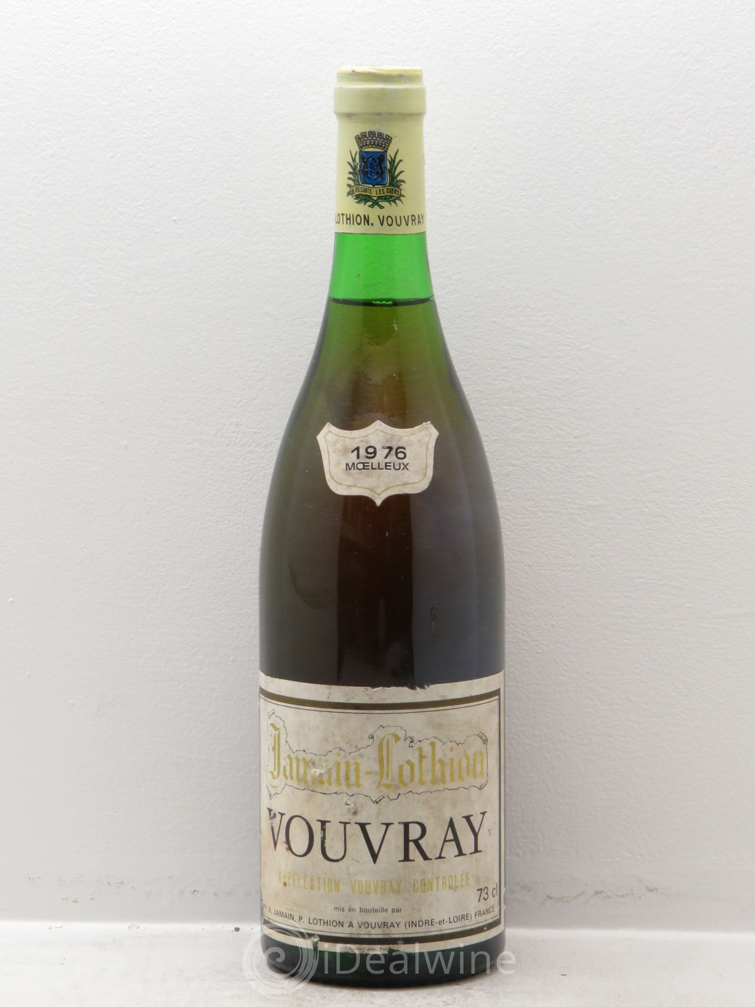 Vouvray Jamain-Lothion 1976 - Posten von 1 Flasche - 0