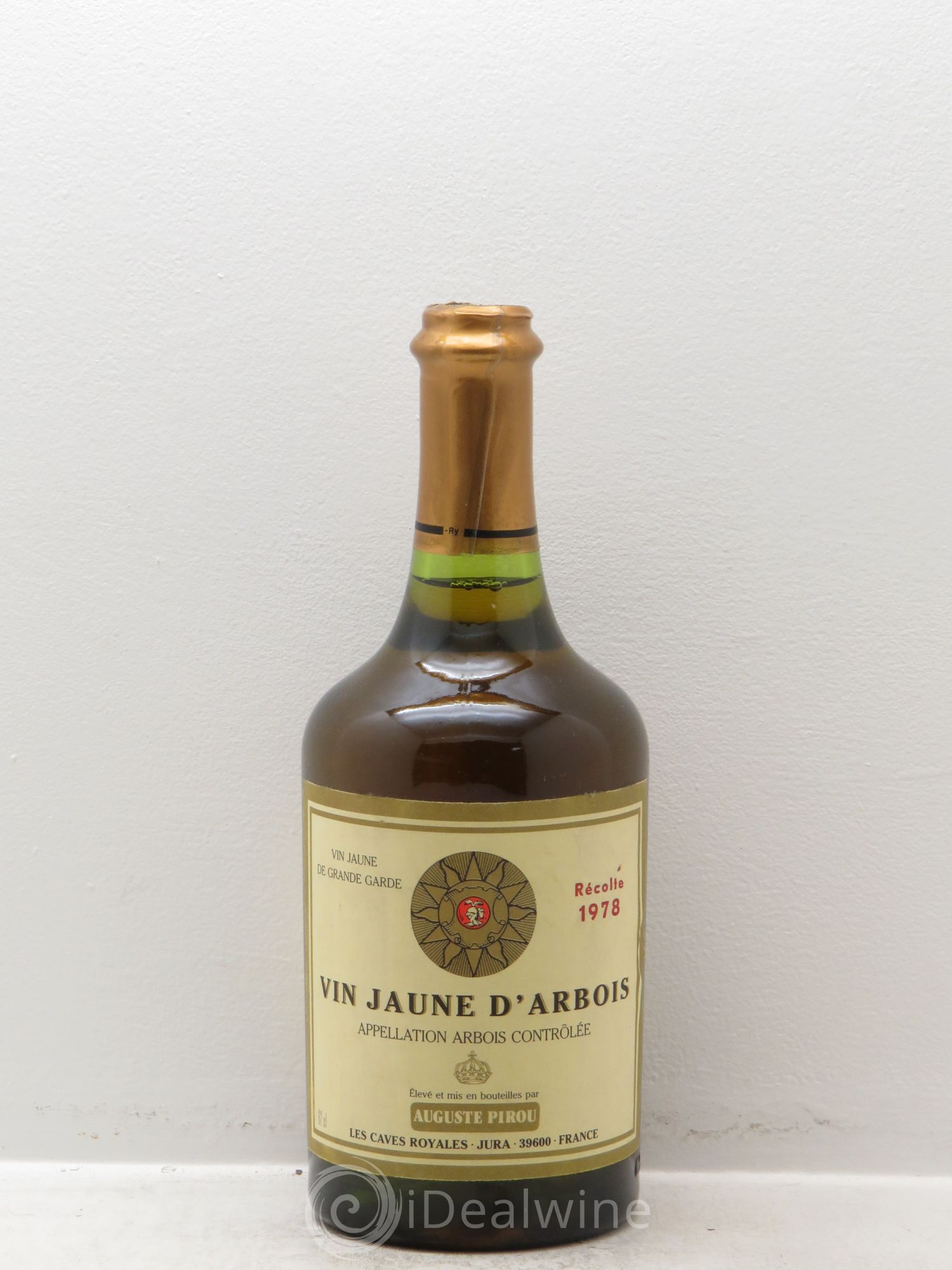 Arbois Vin Jaune Auguste Pirou 1978 - Lot de 1 bouteille - 0