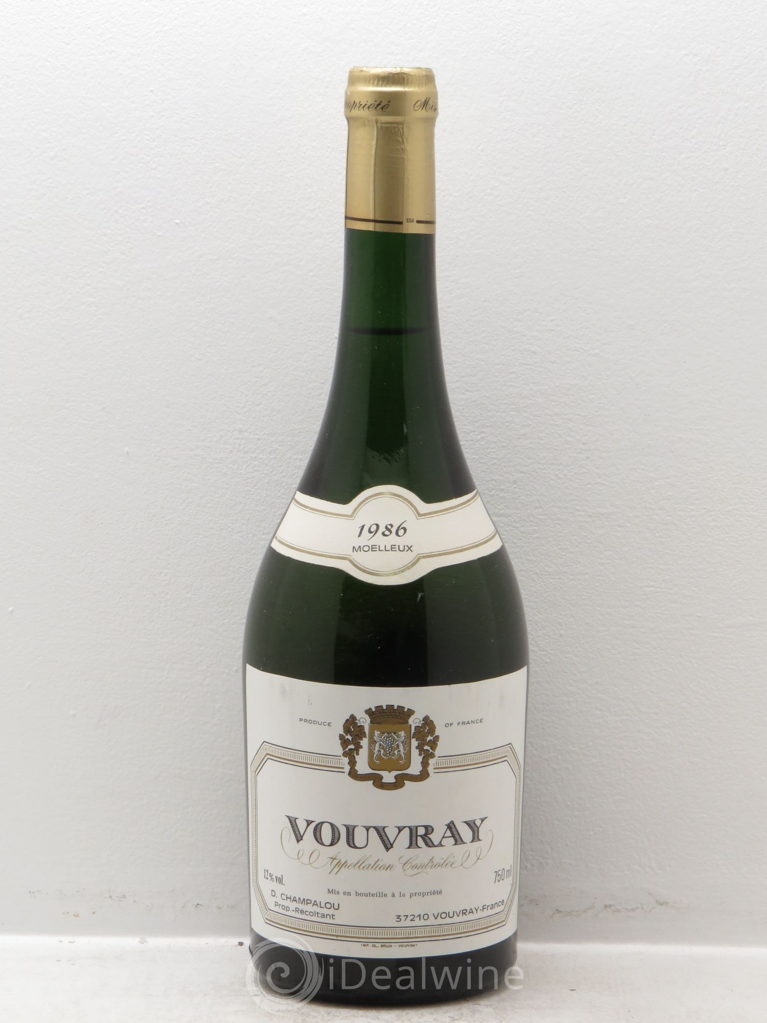 Vouvray Domaine Champalou 1986 - Posten von 1 Flasche - 0