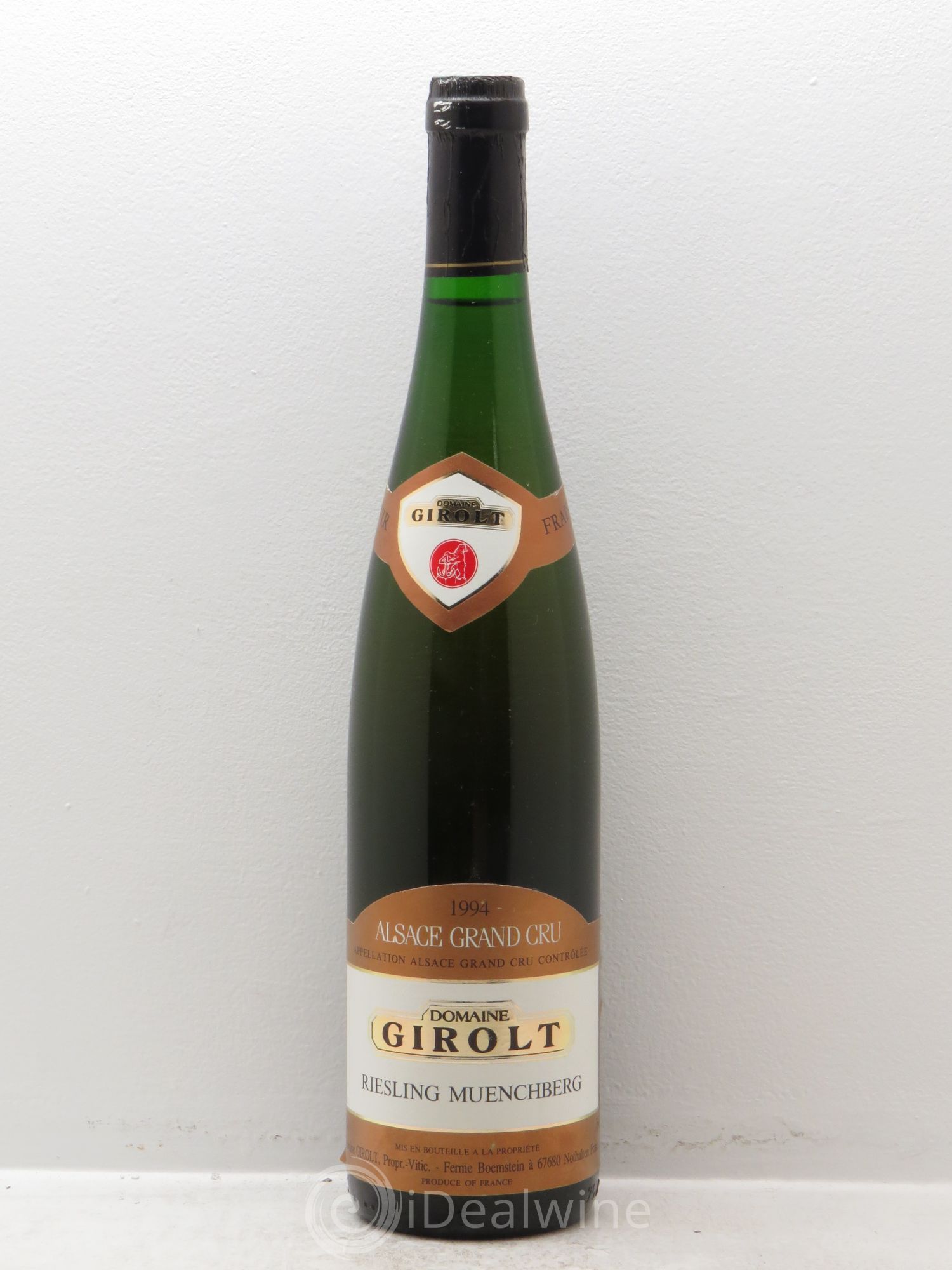 Riesling Grand Cru Domaine Girolt 1994 - Posten von 1 Flasche - 0