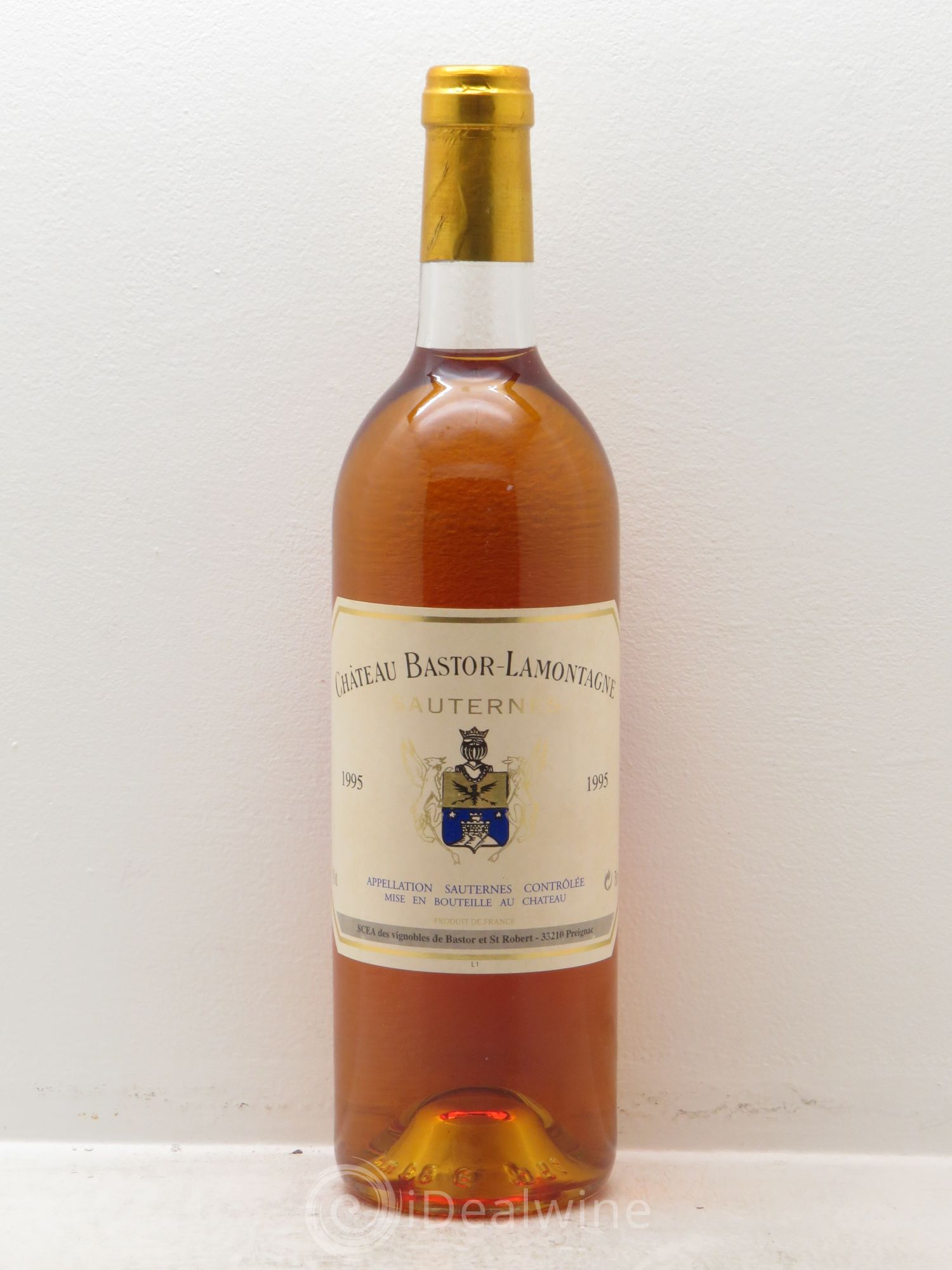 Château Bastor Lamontagne 1995 - Lot de 1 bouteille - 0