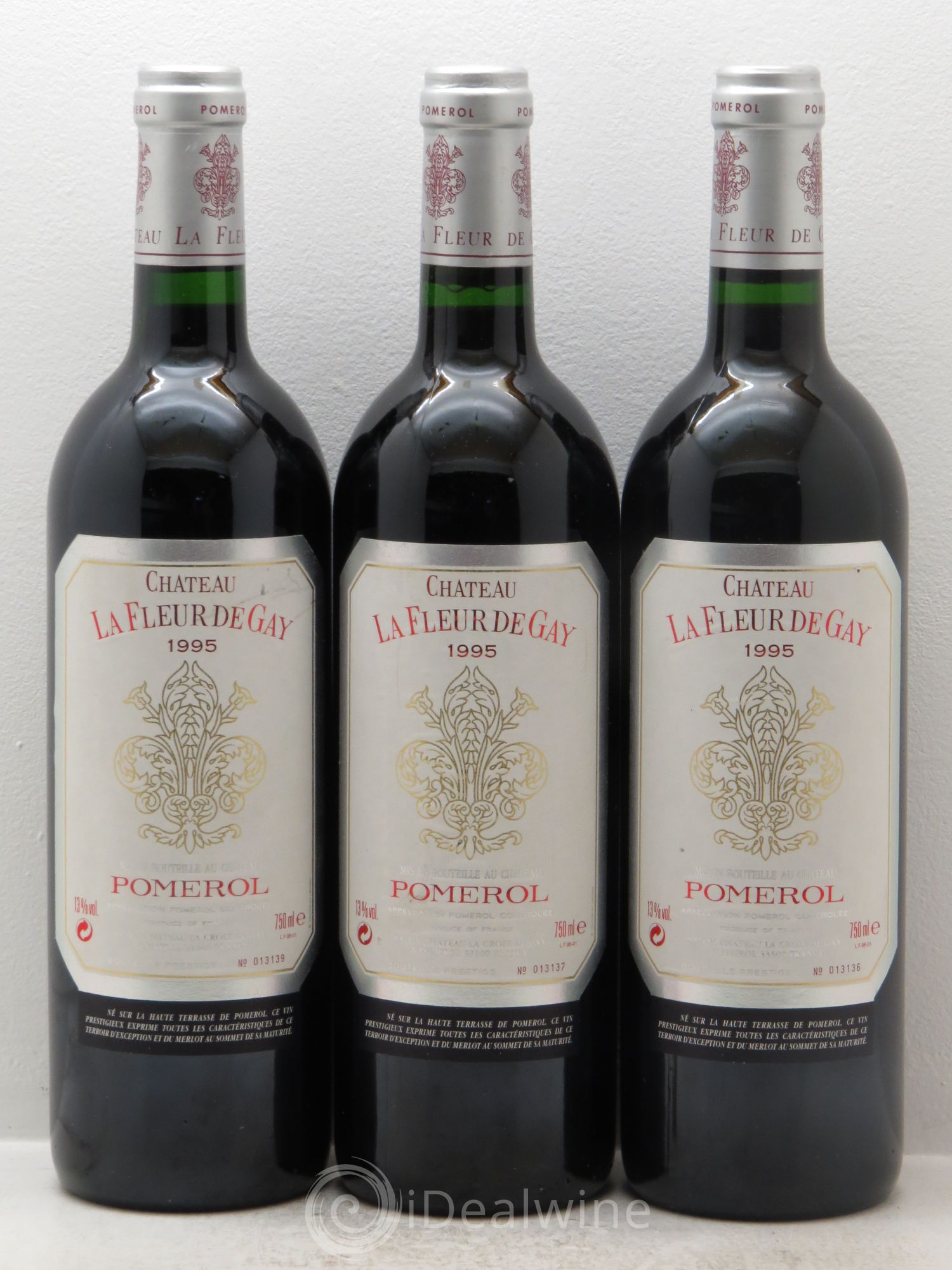 Château la Fleur de Gay 1995 - Lot de 3 bouteilles - 0