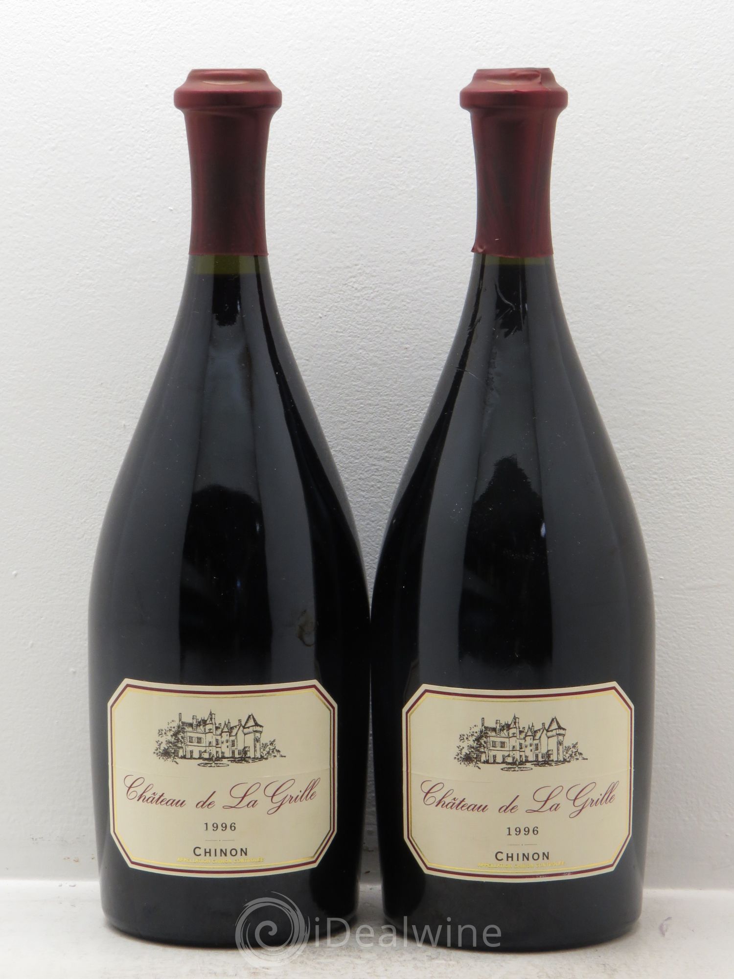 Chinon 1996 - Lot de 2 bouteilles - 0