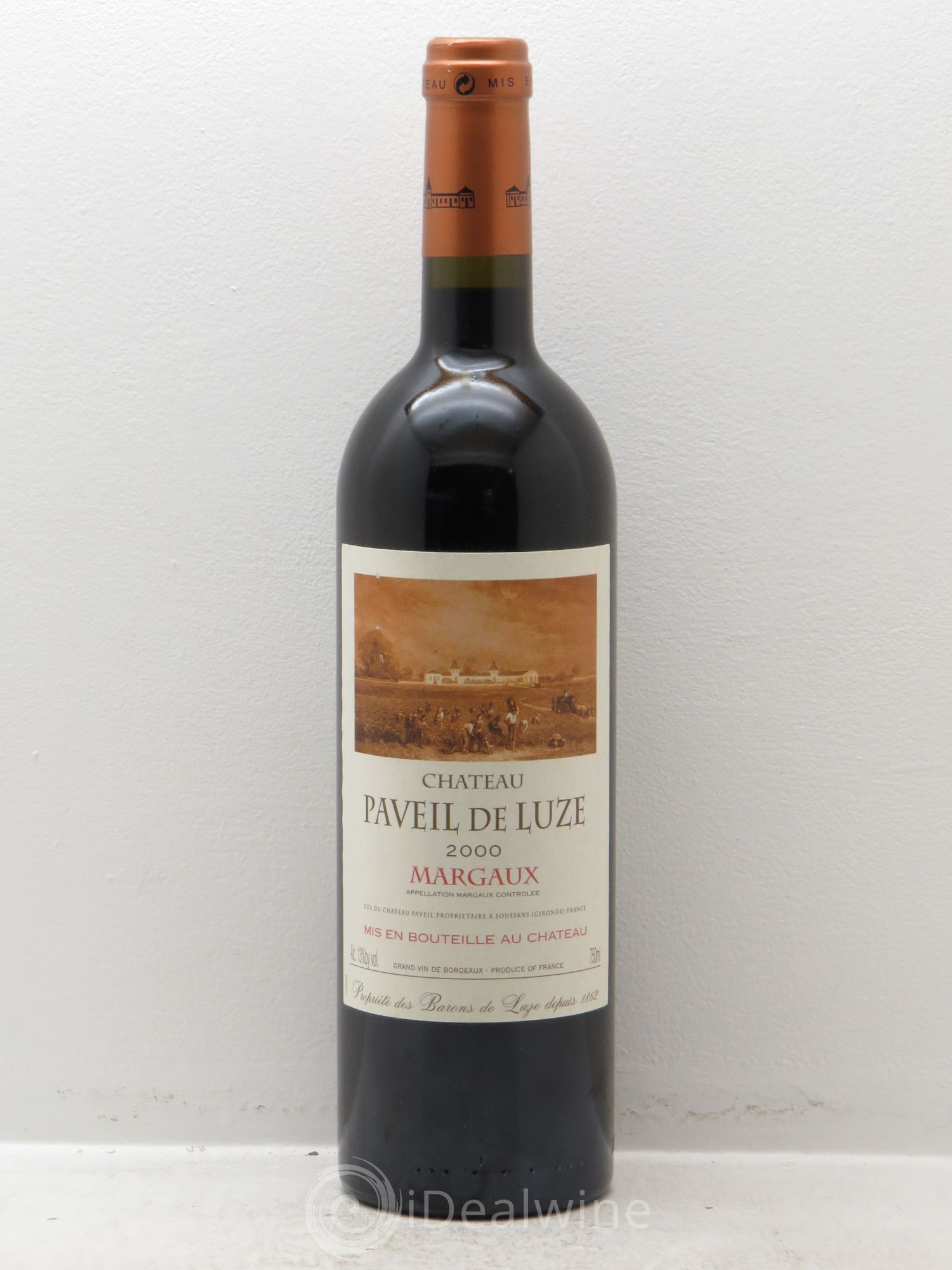 Château Paveil de Luze Cru Bourgeois 2000 - Lot de 1 bouteille - 0
