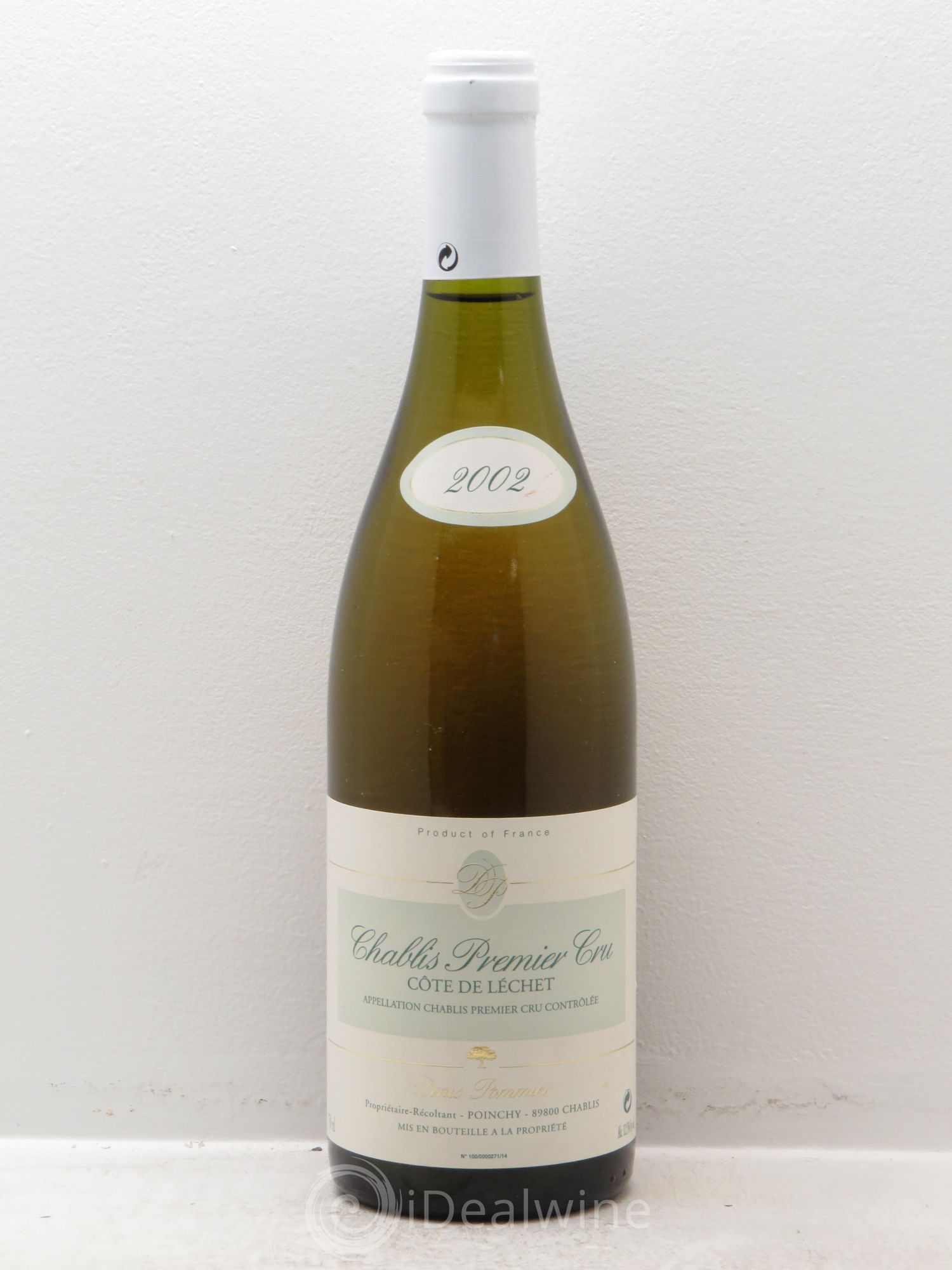 Chablis 1er Cru Denis Pommier 2002 - Posten von 1 Flasche - 0