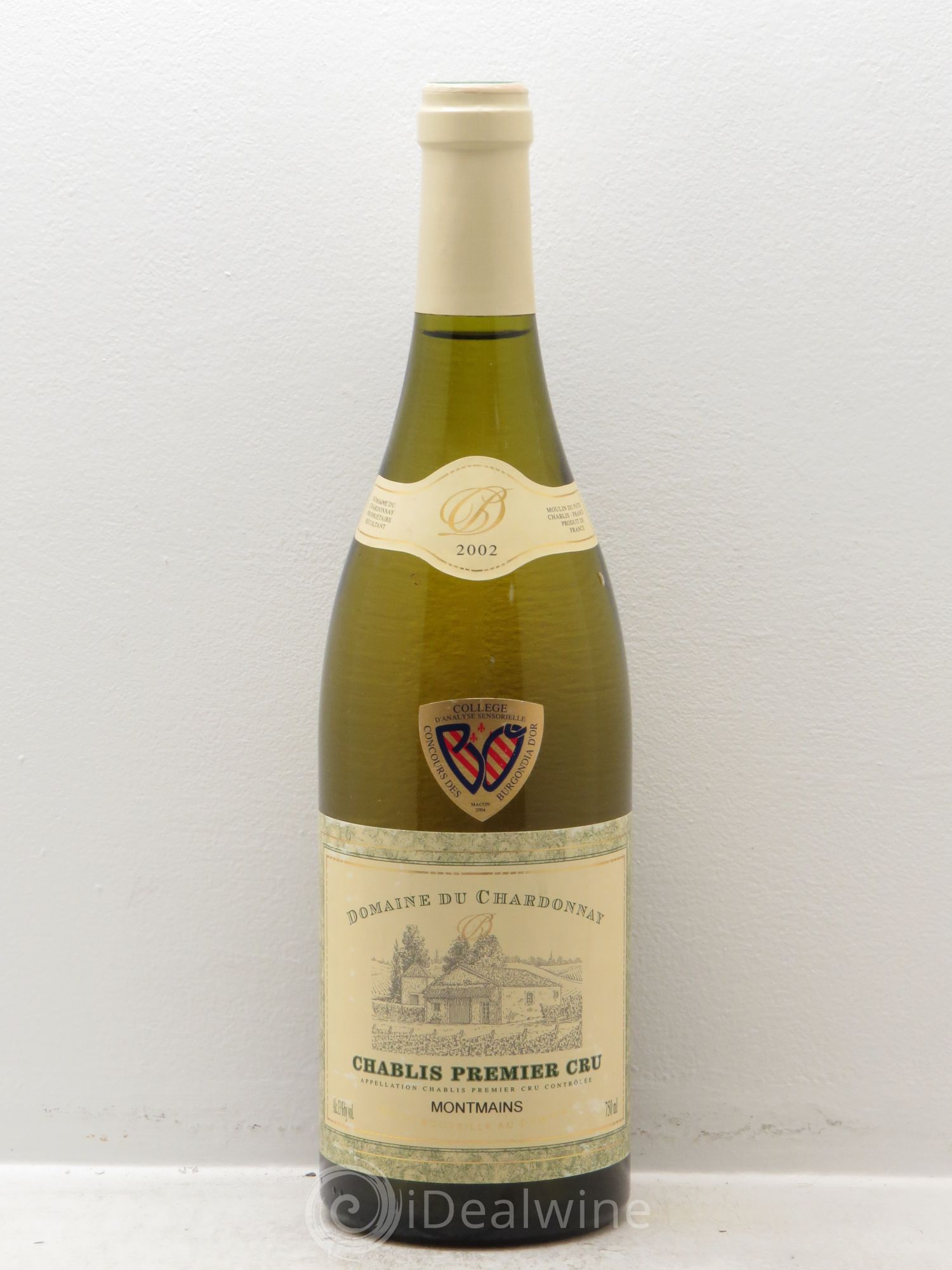 Chablis 1er Cru Domaine du Chardonnay 2002 - Posten von 1 Flasche - 0