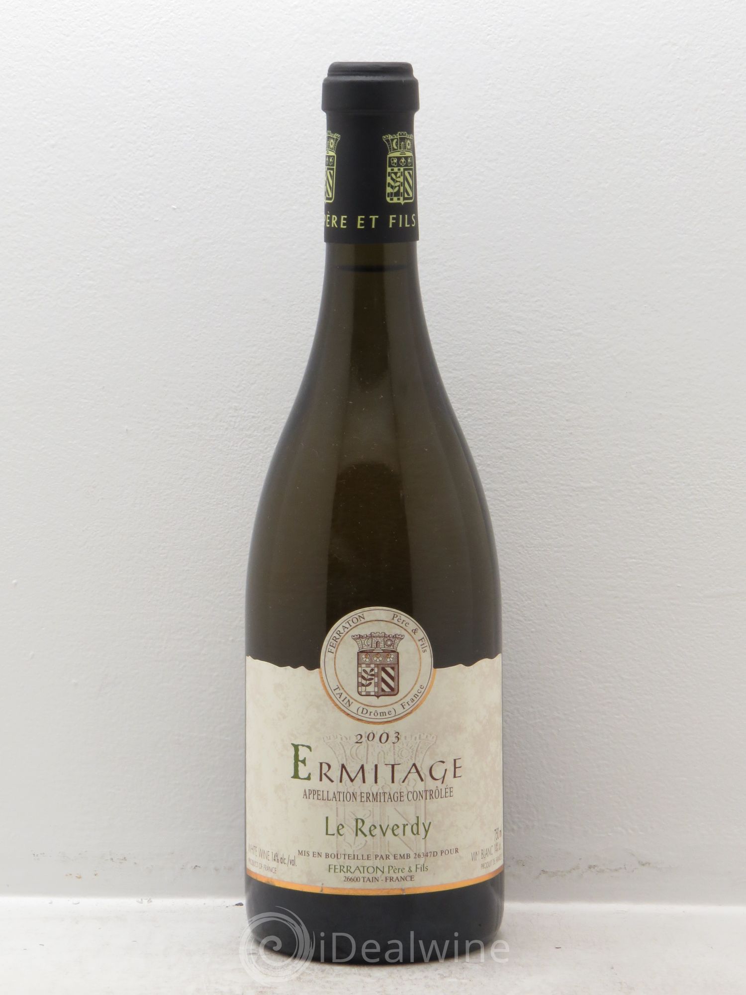 Hermitage Le Reverdy - Domaine Ferraton 2003 - Lot de 1 bouteille - 0