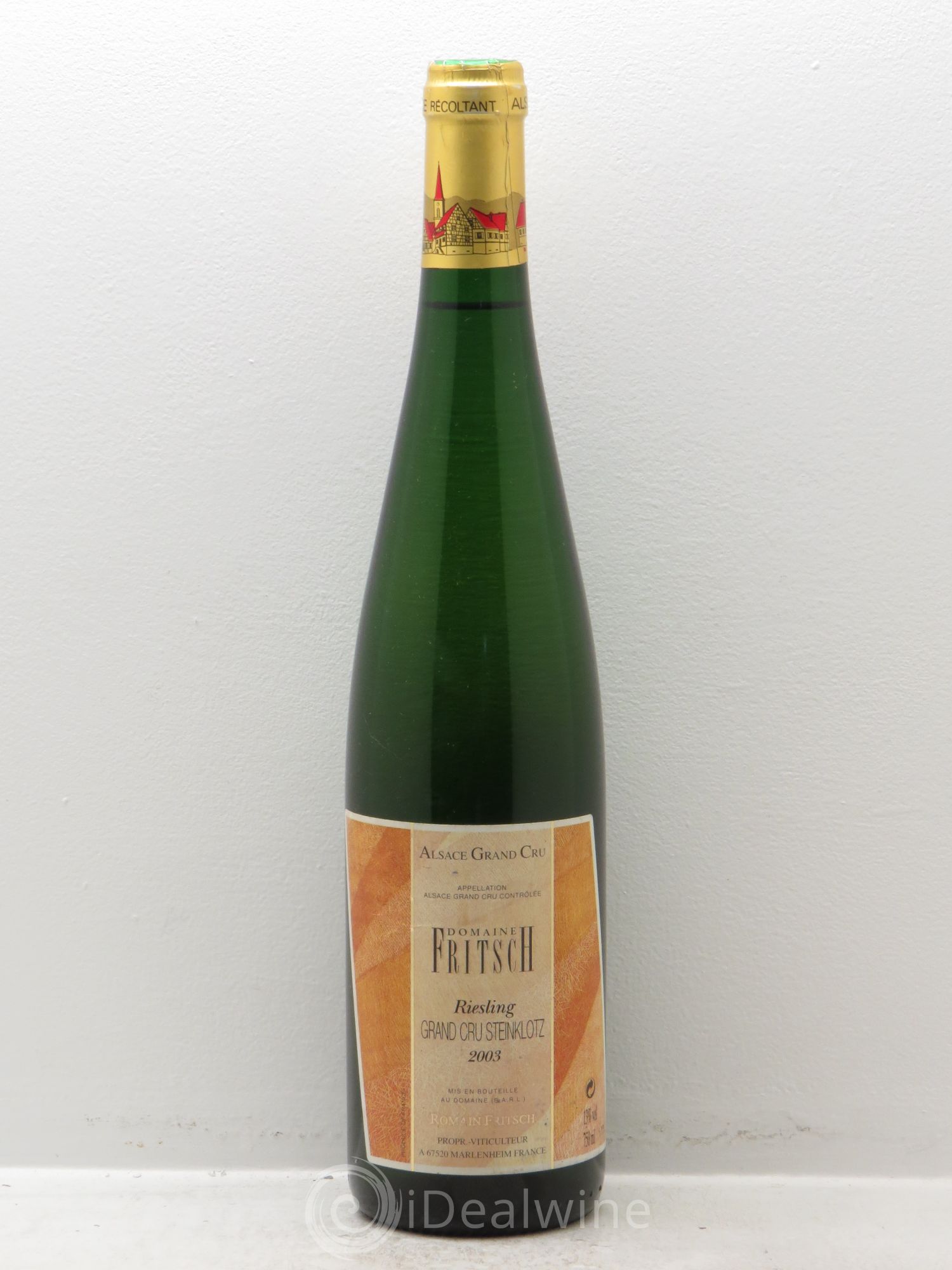 Riesling Grand Cru Domaine Fritsch 2003 - Posten von 1 Flasche - 0