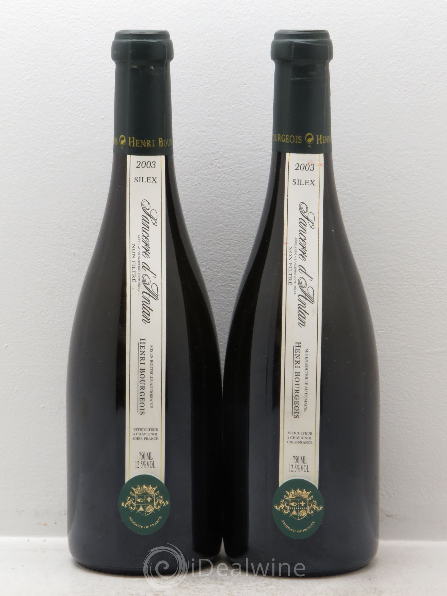 Sancerre Cuvée d'Antan Silex - Henri Bourgeois 2003 - Posten von 2 Flaschen - 0