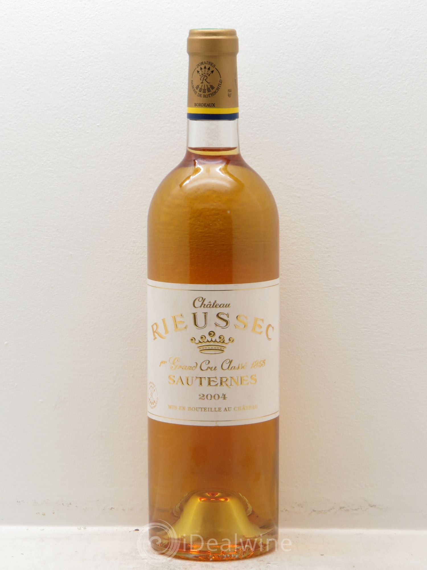 Château Rieussec 1er Grand Cru Classé 2004 - Posten von 1 Flasche - 0