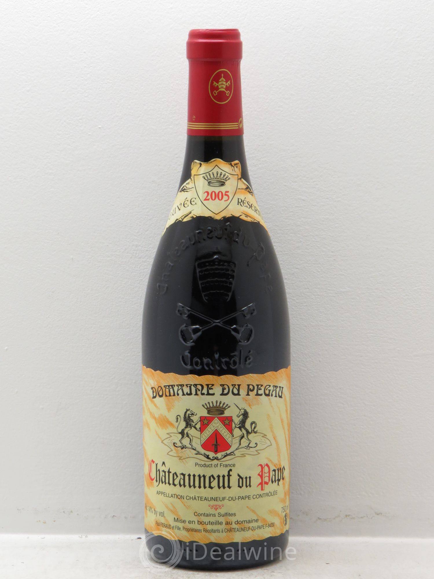Châteauneuf-du-Pape Domaine du Pégau Cuvée Réservée Paul et Laurence Féraud 2005 - Lot de 1 bouteille - 0