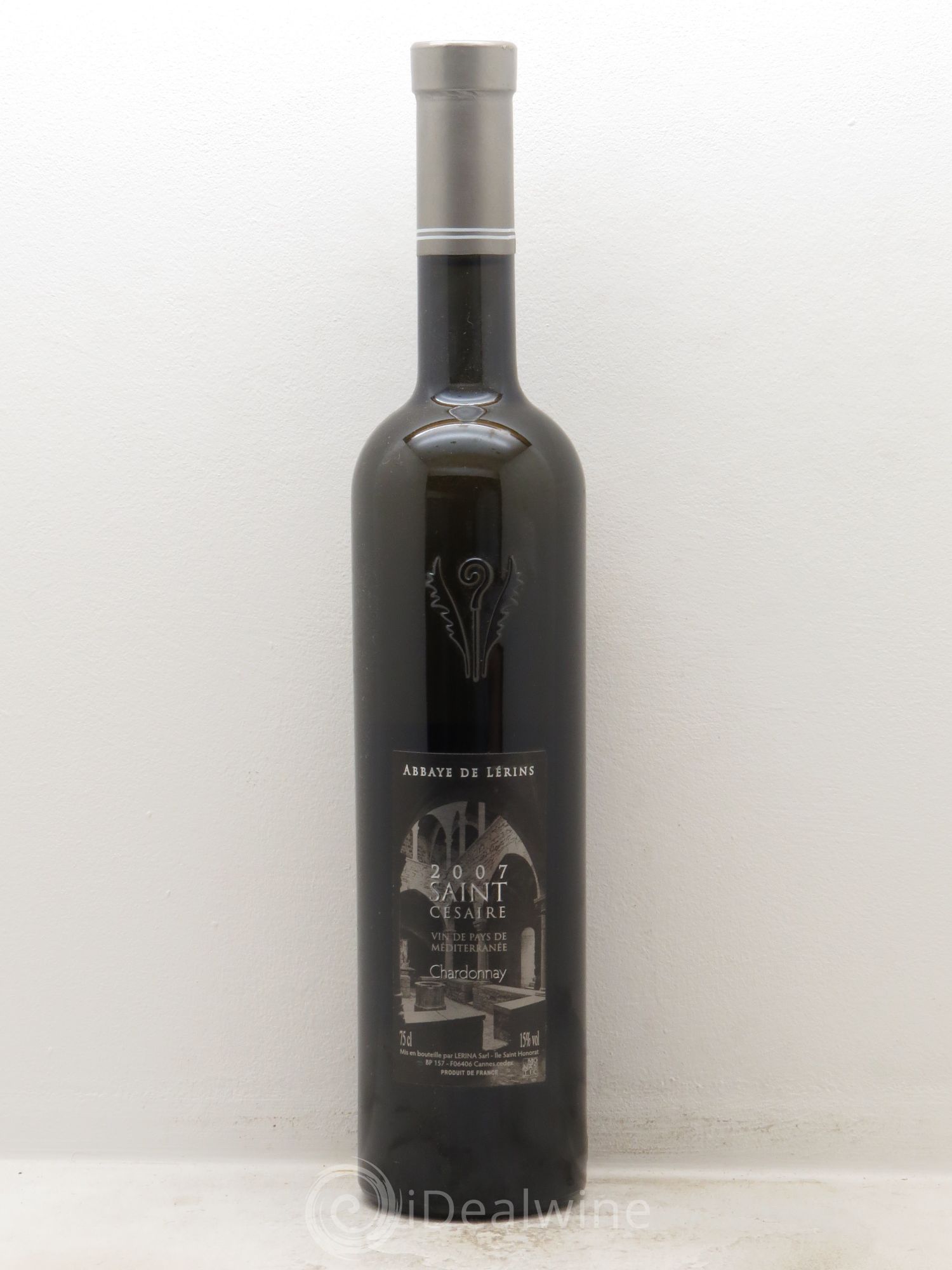 Méditerranée Abbaye de Lérins Lérina SARL Saint Cesaire Chardonnay 2007 - Posten von 1 Flasche - 0
