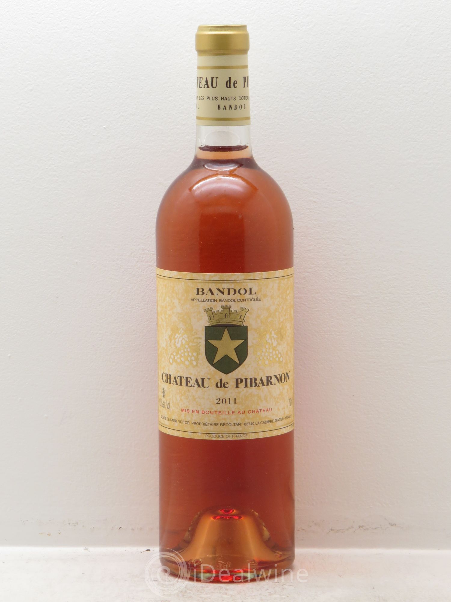 Bandol Château de Pibarnon Comte de Saint-Victor 2011 - Lot de 1 bouteille - 0