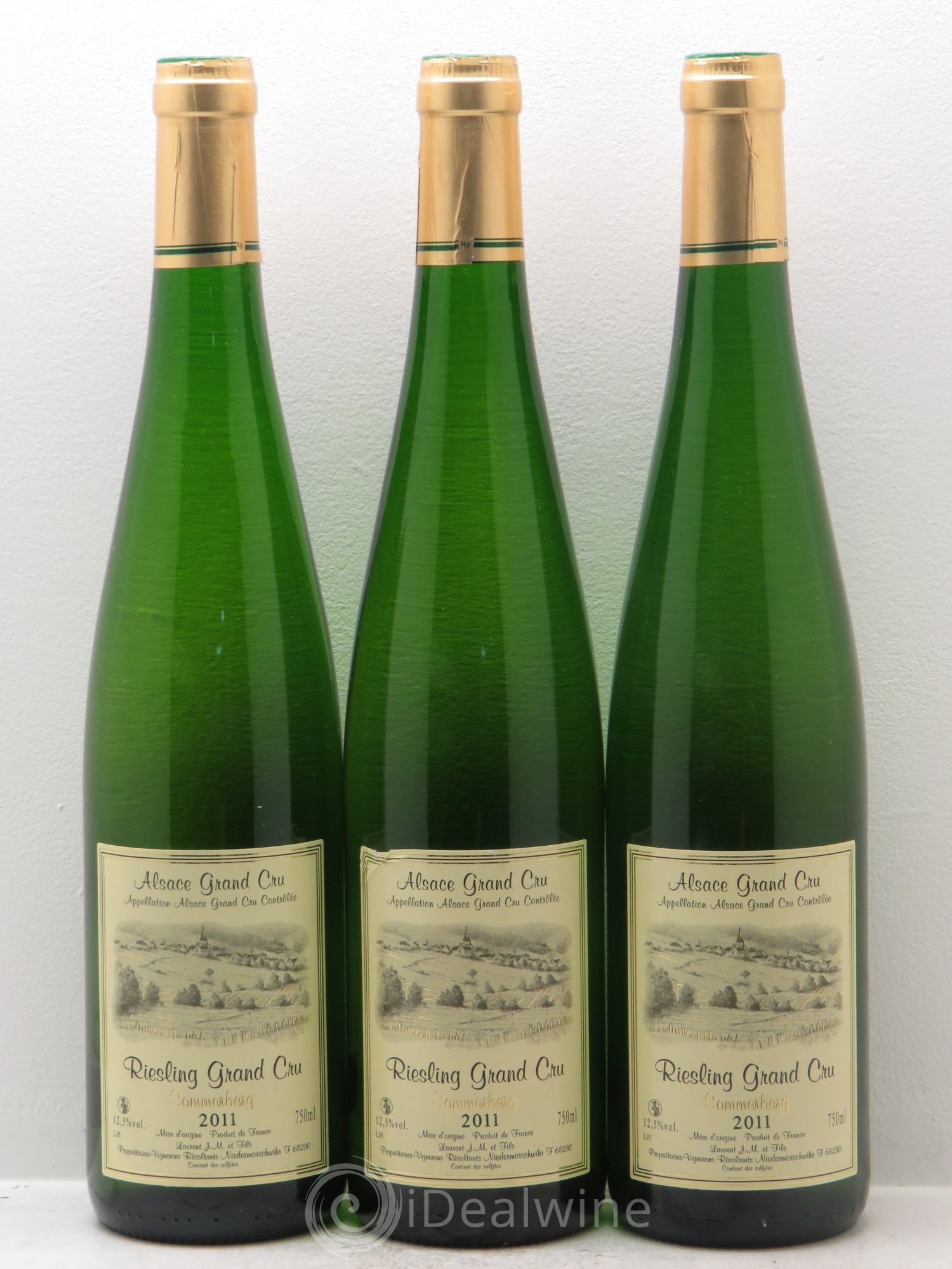 Riesling Grand Cru Domaine Laurent&Fils 2011 - Lotto di 3 bottiglie - 0