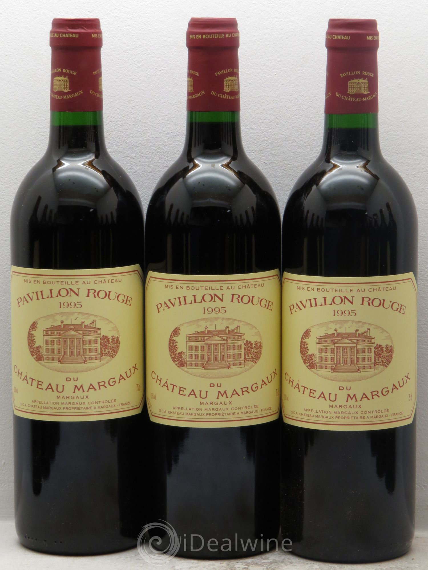 Pavillon Rouge du Château Margaux Second Vin 1995 - Lot de 12 bouteilles - 1