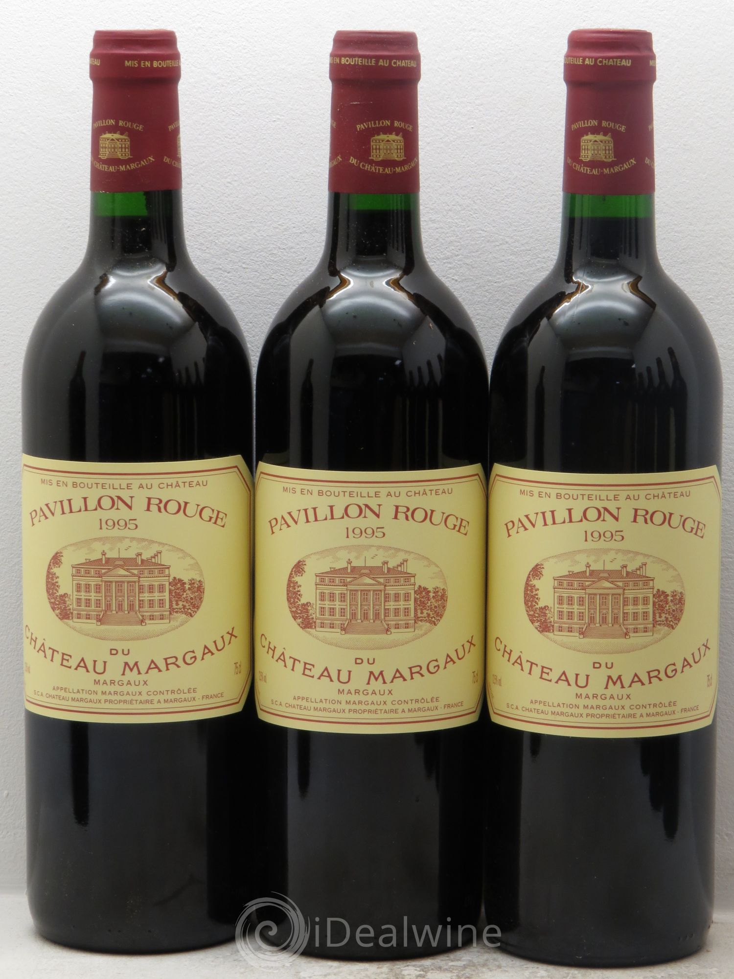 Pavillon Rouge du Château Margaux Second Vin 1995 - Lot de 12 bouteilles - 2