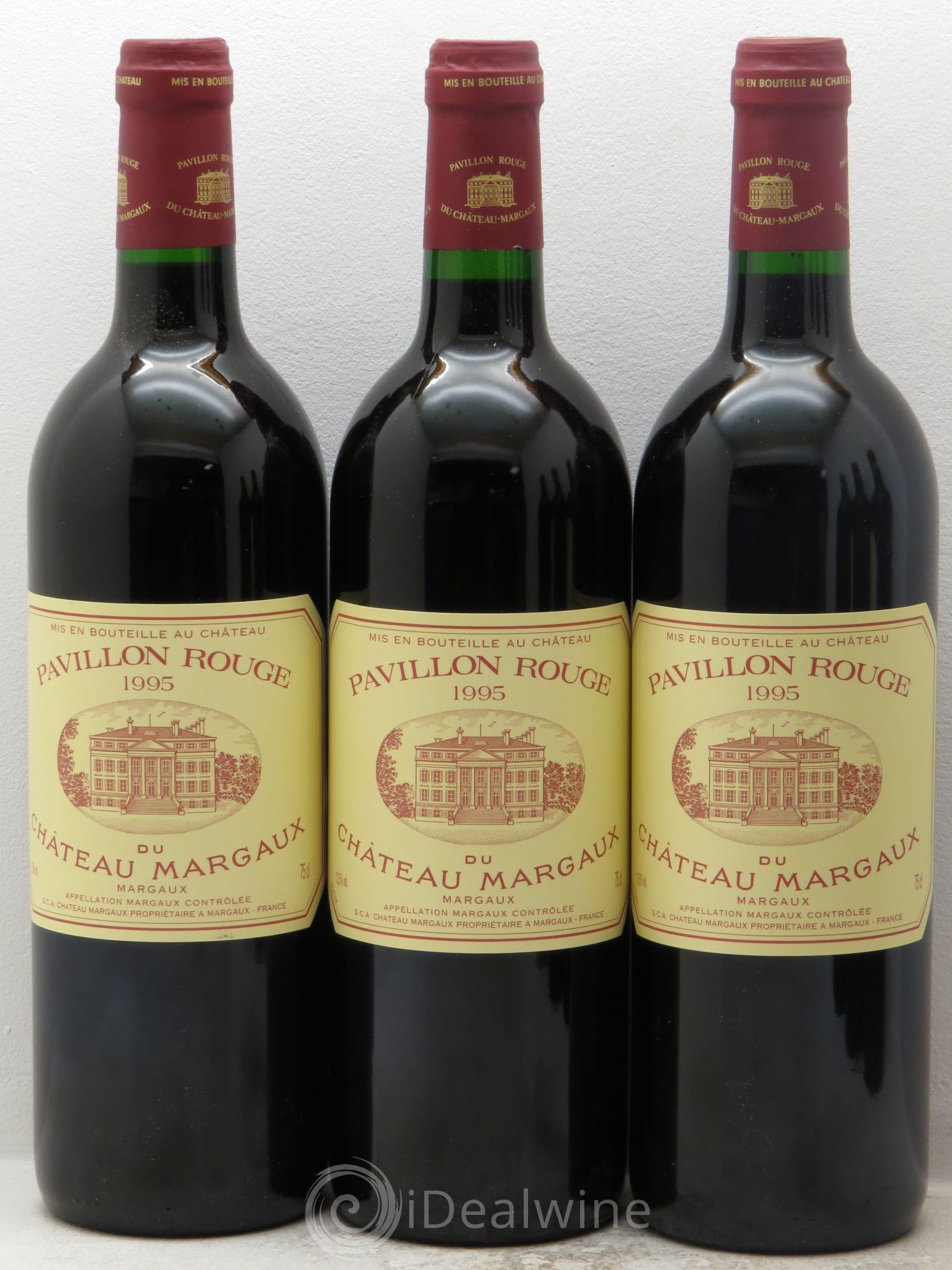 Pavillon Rouge du Château Margaux Second Vin 1995 - Lot de 12 bouteilles - 3