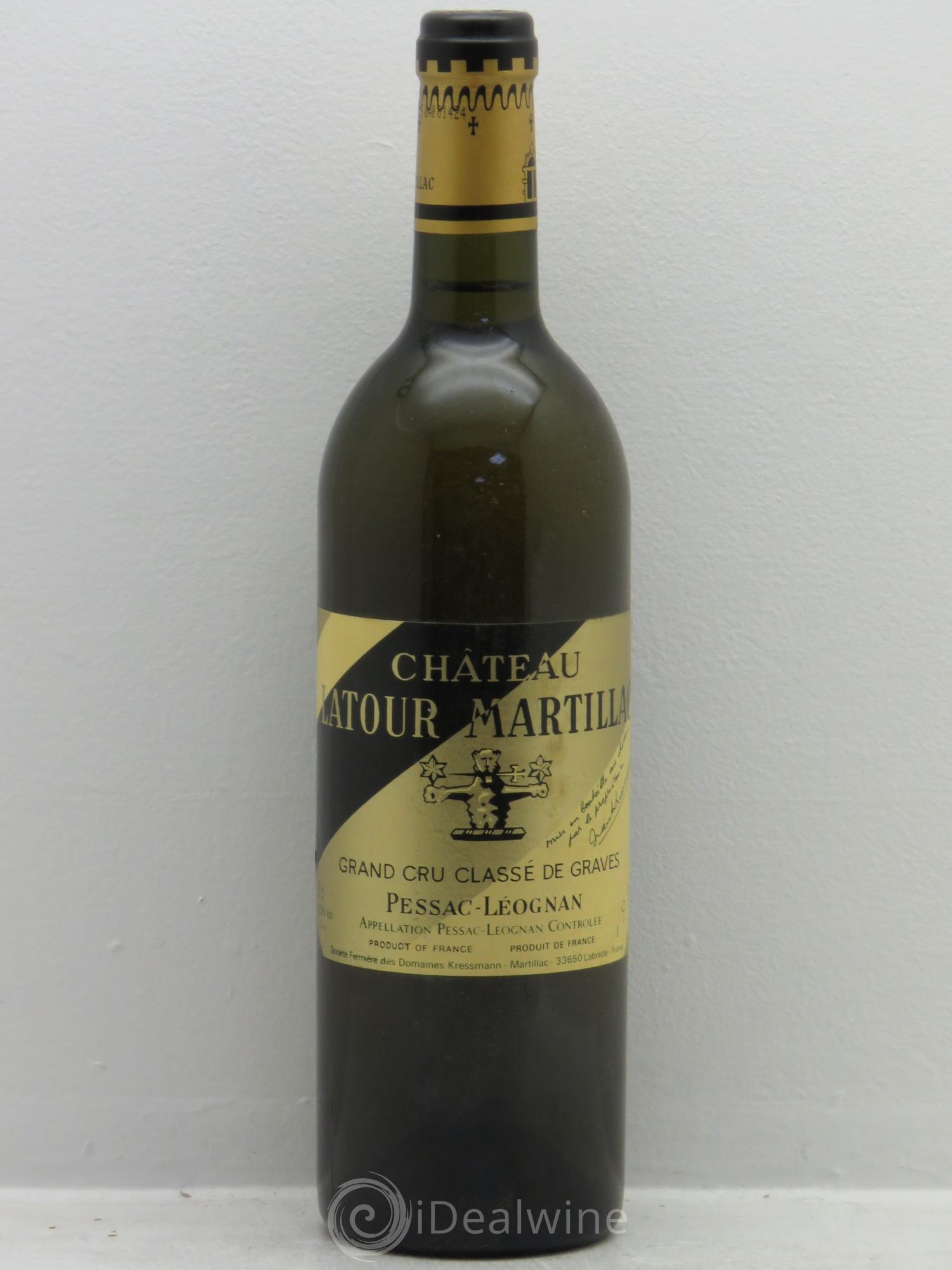 Château Latour-Martillac Cru Classé de Graves 1993 - Lot de 1 bouteille - 0