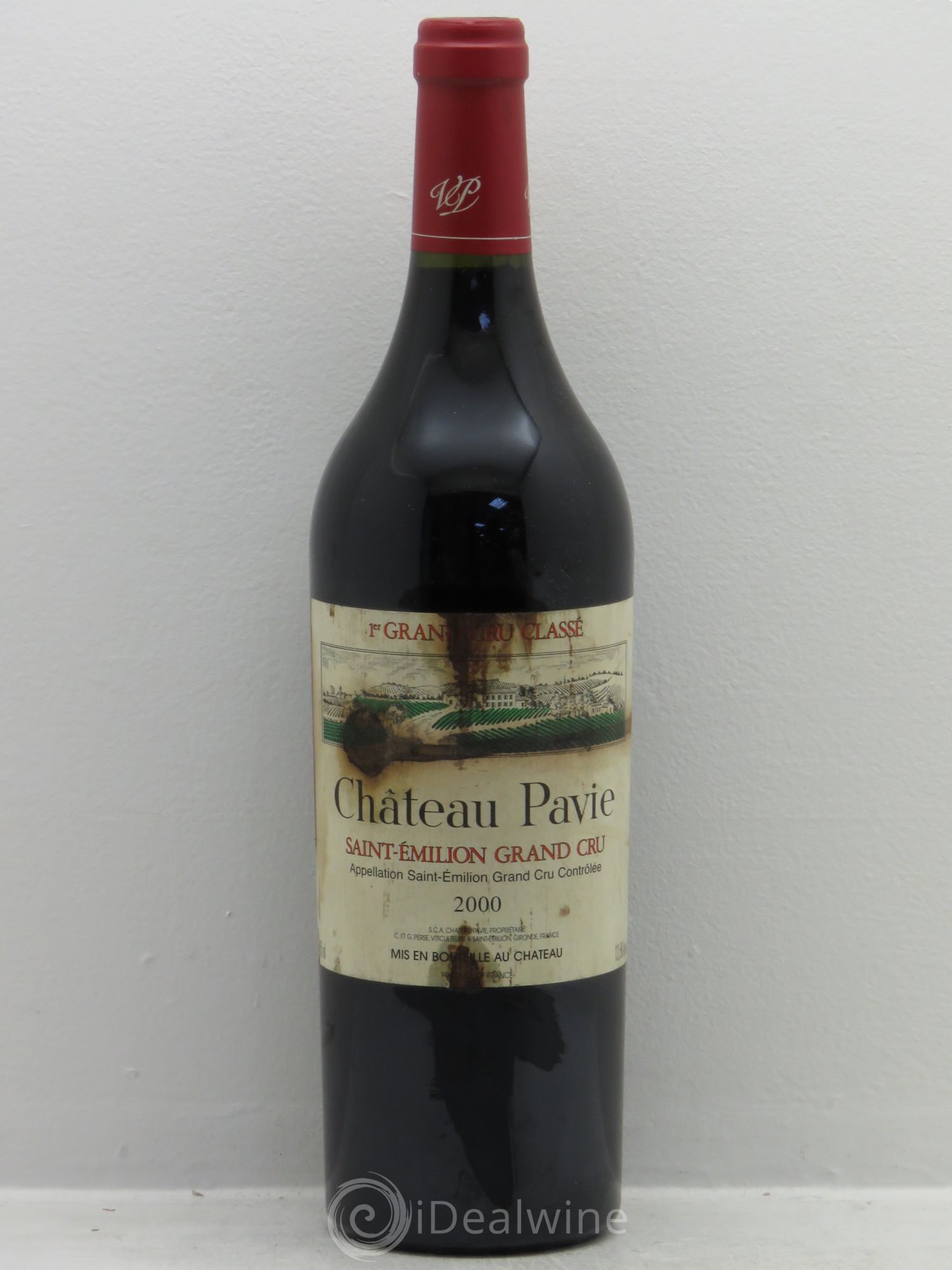 Château Pavie 1er Grand Cru Classé A 2000 - Lot de 1 bouteille - 0