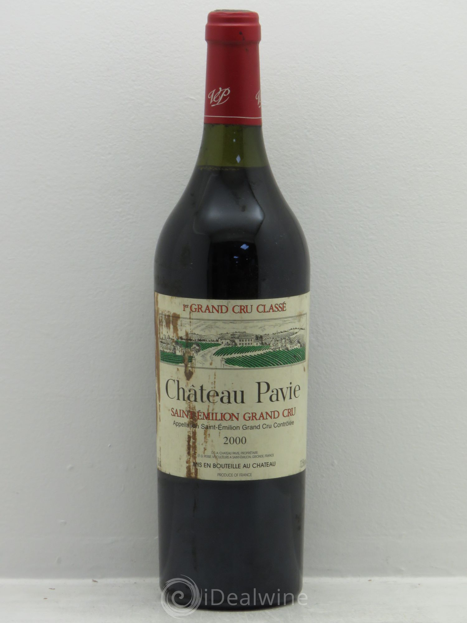 Château Pavie 1er Grand Cru Classé A 2000 - Lot de 1 bouteille - 0