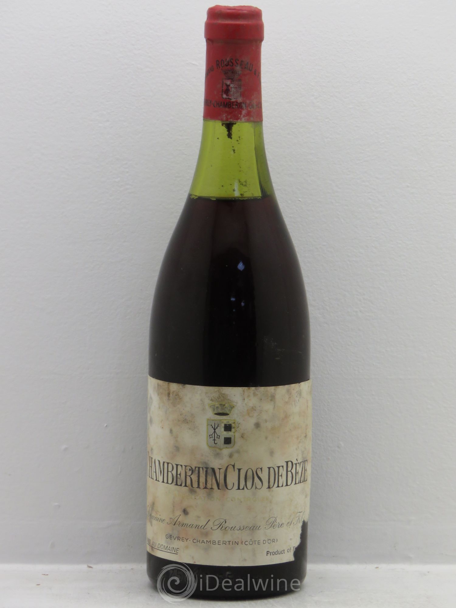 Chambertin Clos de Bèze Grand Cru Armand Rousseau (Domaine) 1978 - Lot de 1 bouteille - 0