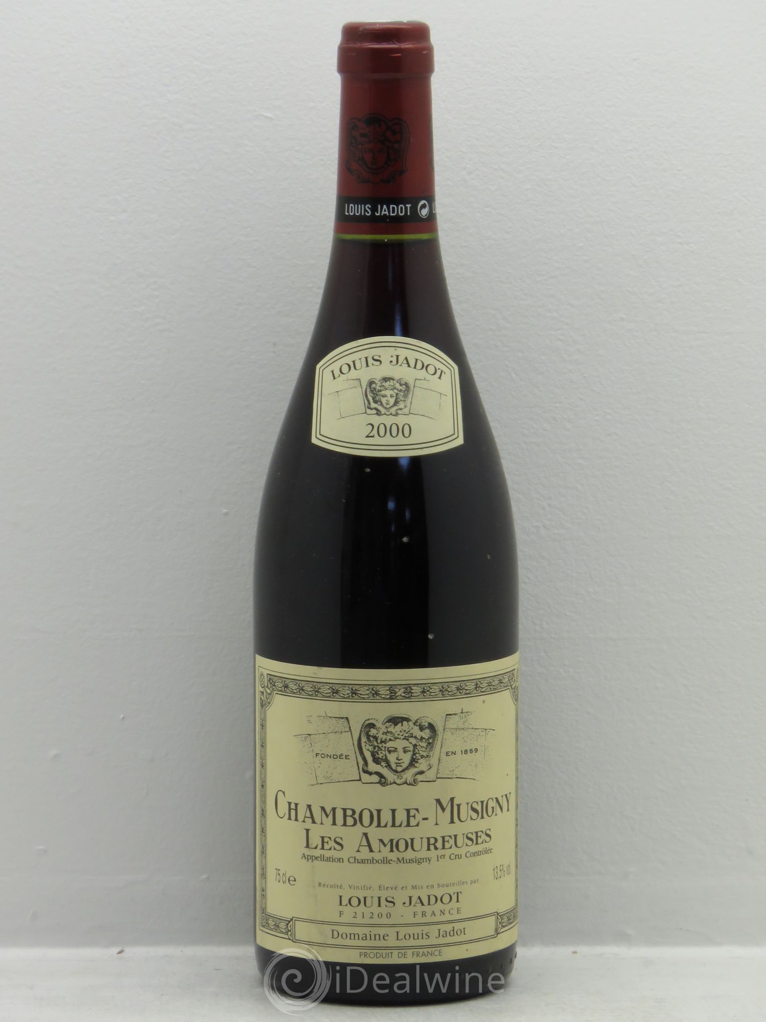 Chambolle-Musigny 1er Cru Les Amoureuses Domaine Louis Jadot 2000 - Lot de 1 bouteille - 0