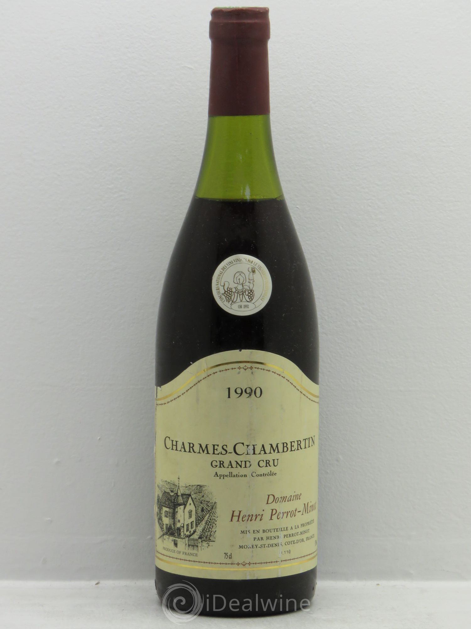 Charmes-Chambertin Grand Cru 1990 - Lot de 1 bouteille - 0