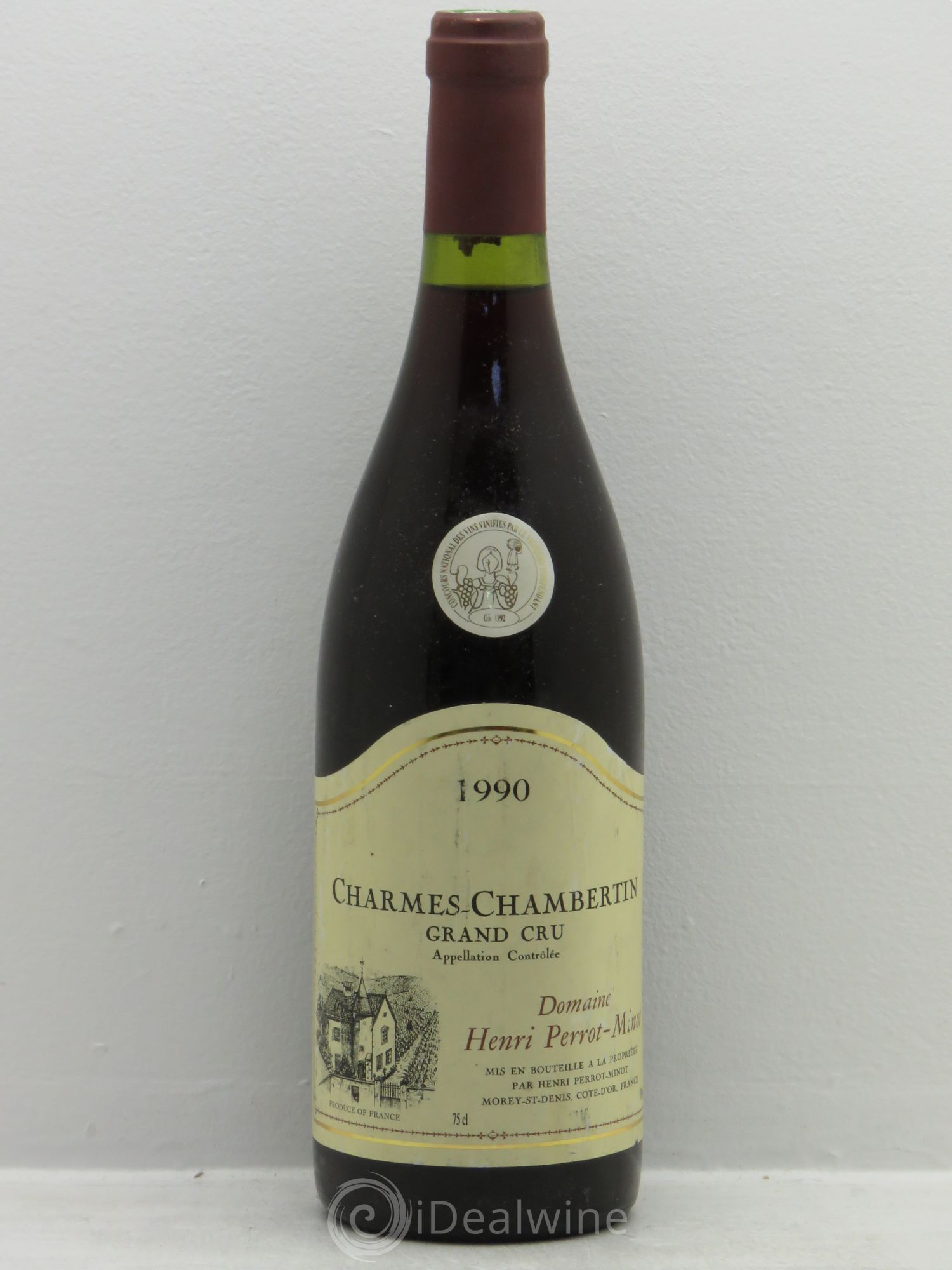 Charmes-Chambertin Grand Cru 1990 - Lot de 1 bouteille - 0