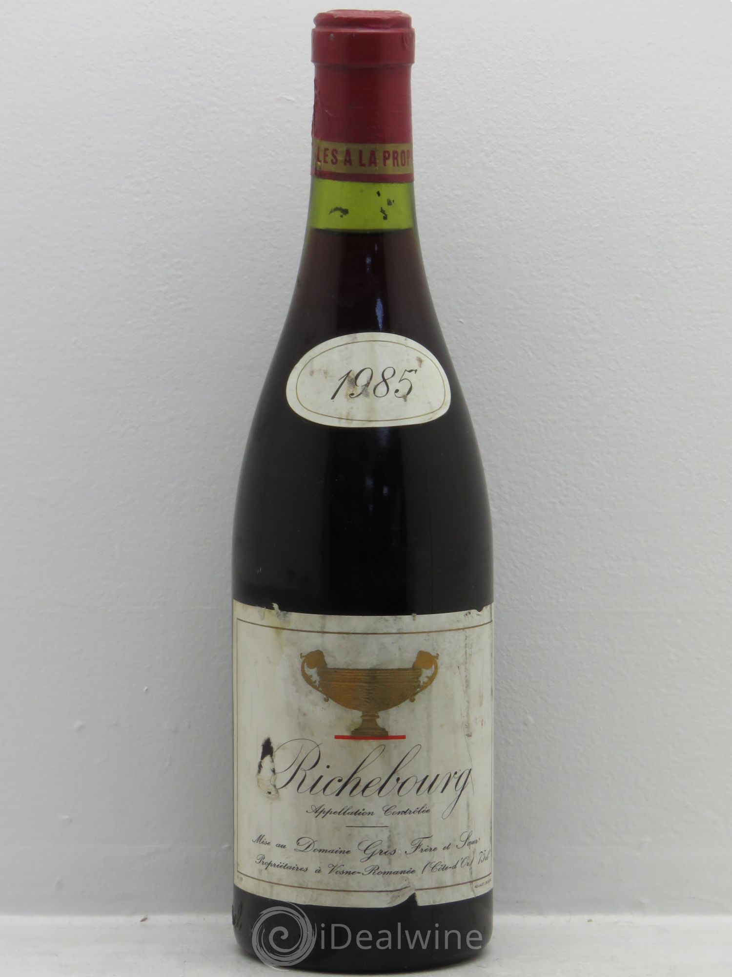 Richebourg Grand Cru Gros Frère & Soeur 1985 - Lot de 1 bouteille - 0