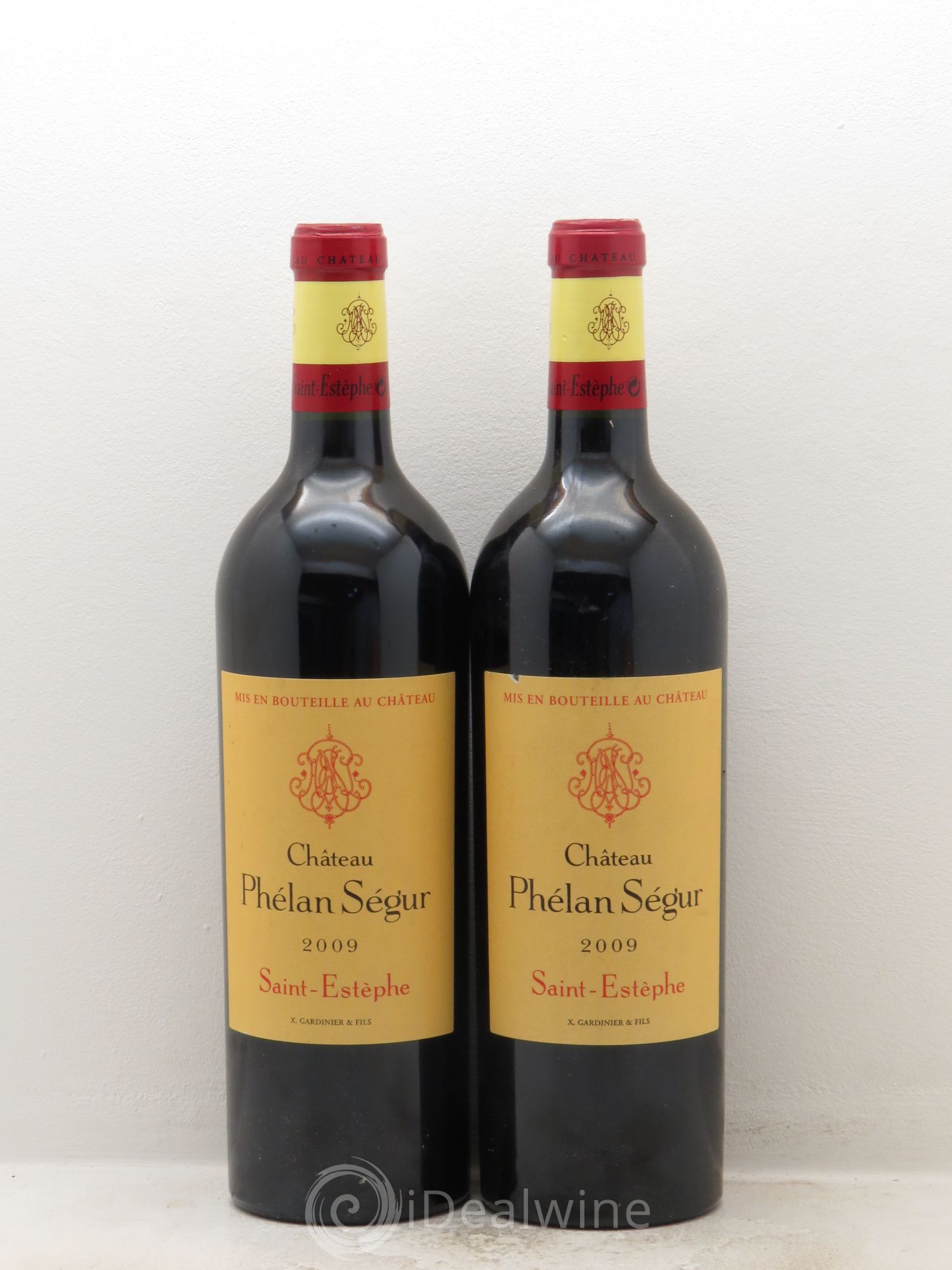 Château Phélan Ségur 2009 - Lot de 2 bouteilles - 0