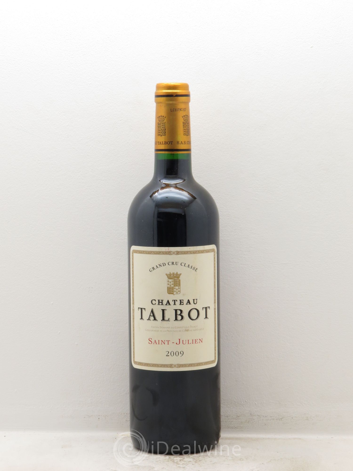 Château Talbot 4ème Grand Cru Classé 2009 - Lot de 1 bouteille - 0
