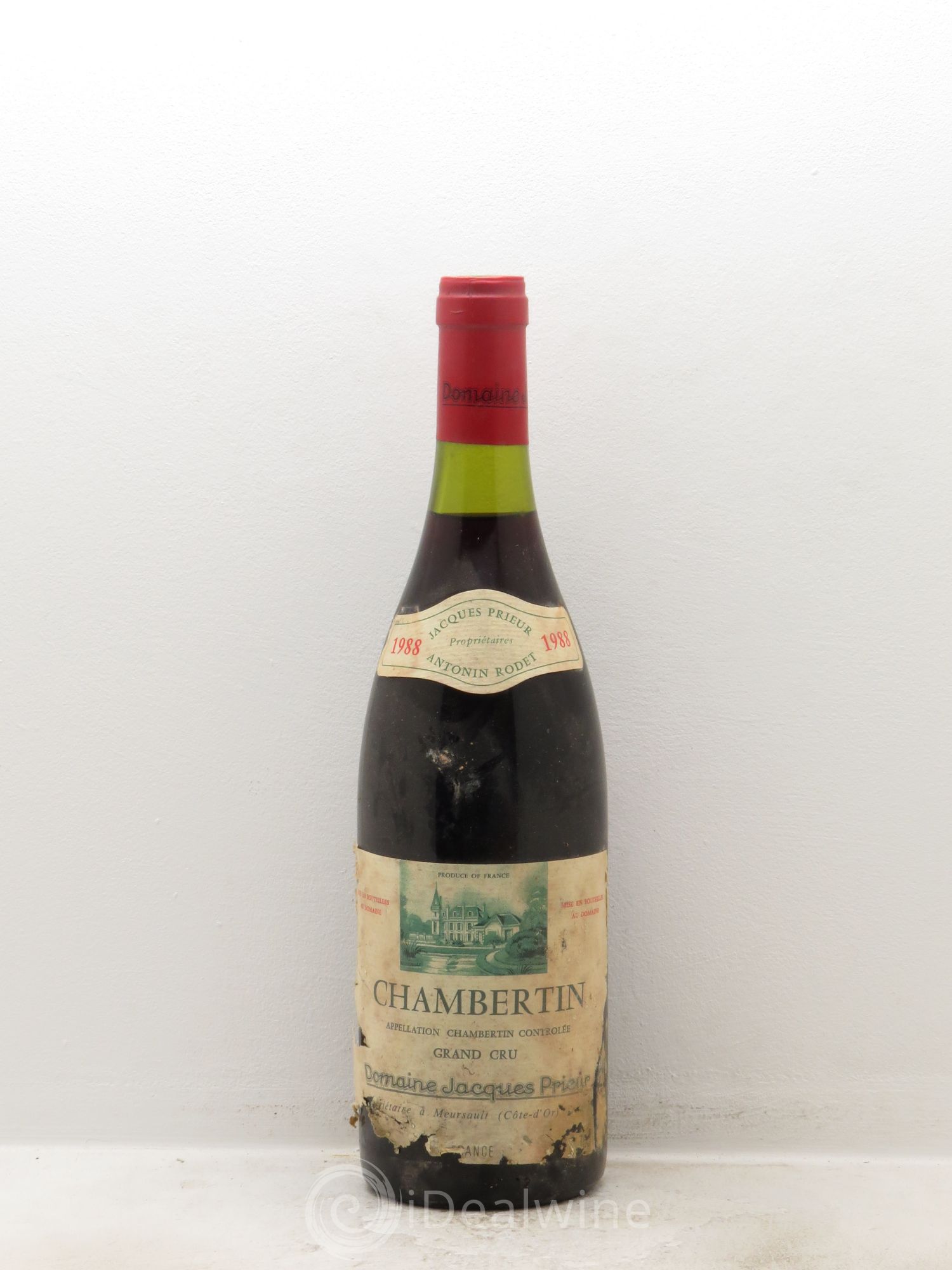 Chambertin Grand Cru Jacques Prieur (Domaine) 1988 - Lot de 1 bouteille - 0
