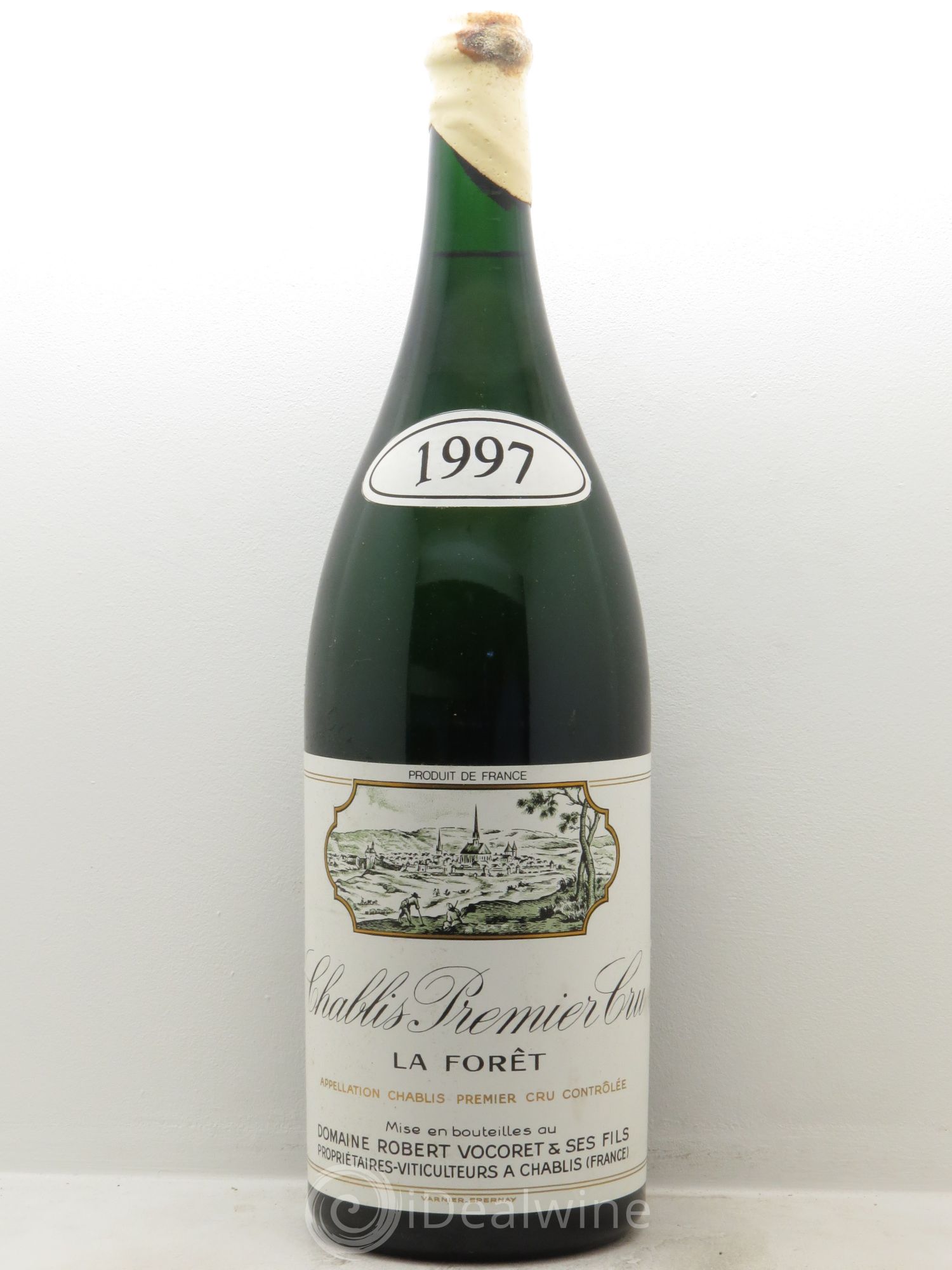 Chablis 1er Cru Vocoret et Fils 1997 - Posten von 1 Doppel-Magnum - 0