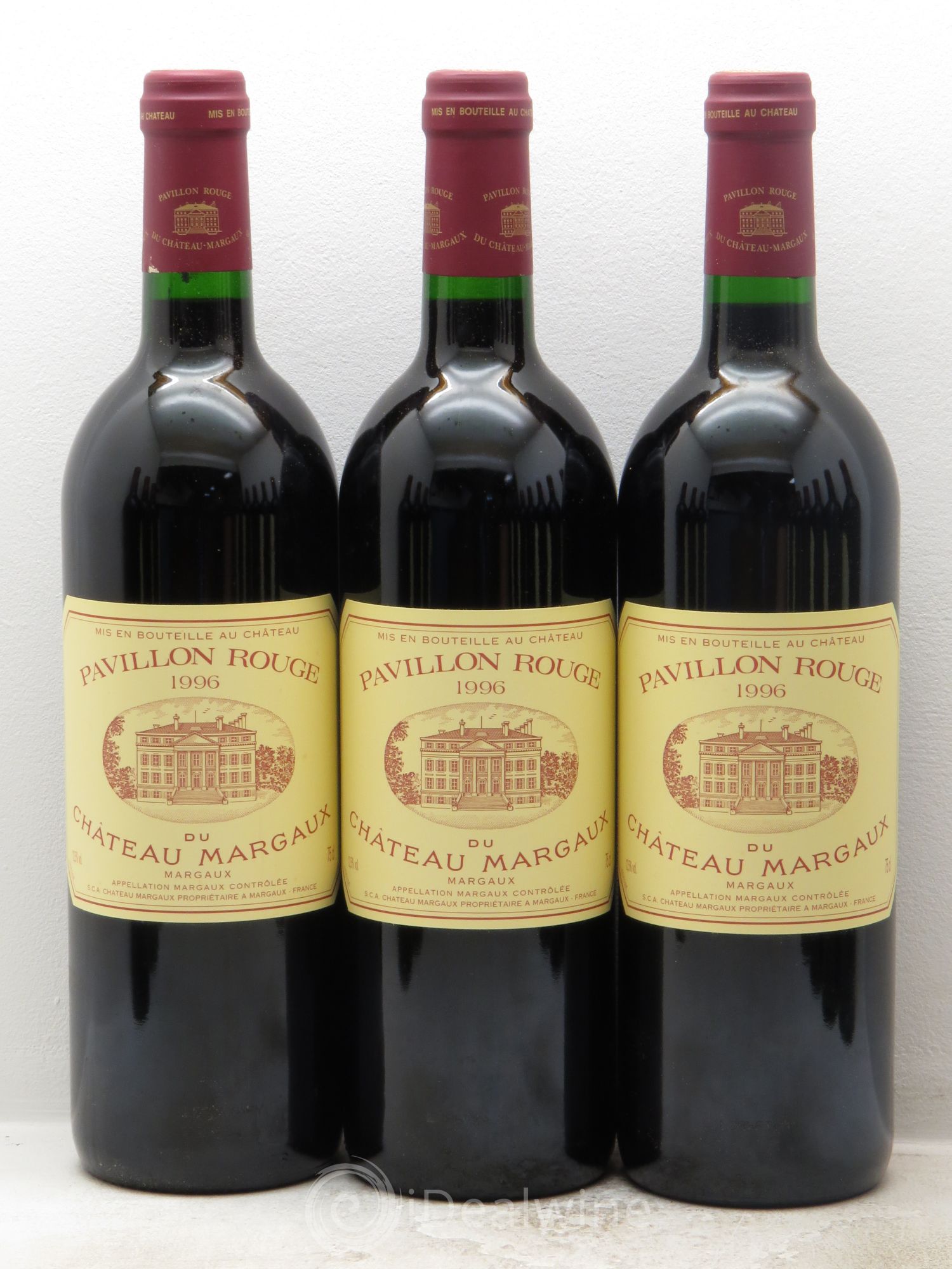 Pavillon Rouge du Château Margaux Second Vin 1996 - Lot de 12 bouteilles - 1