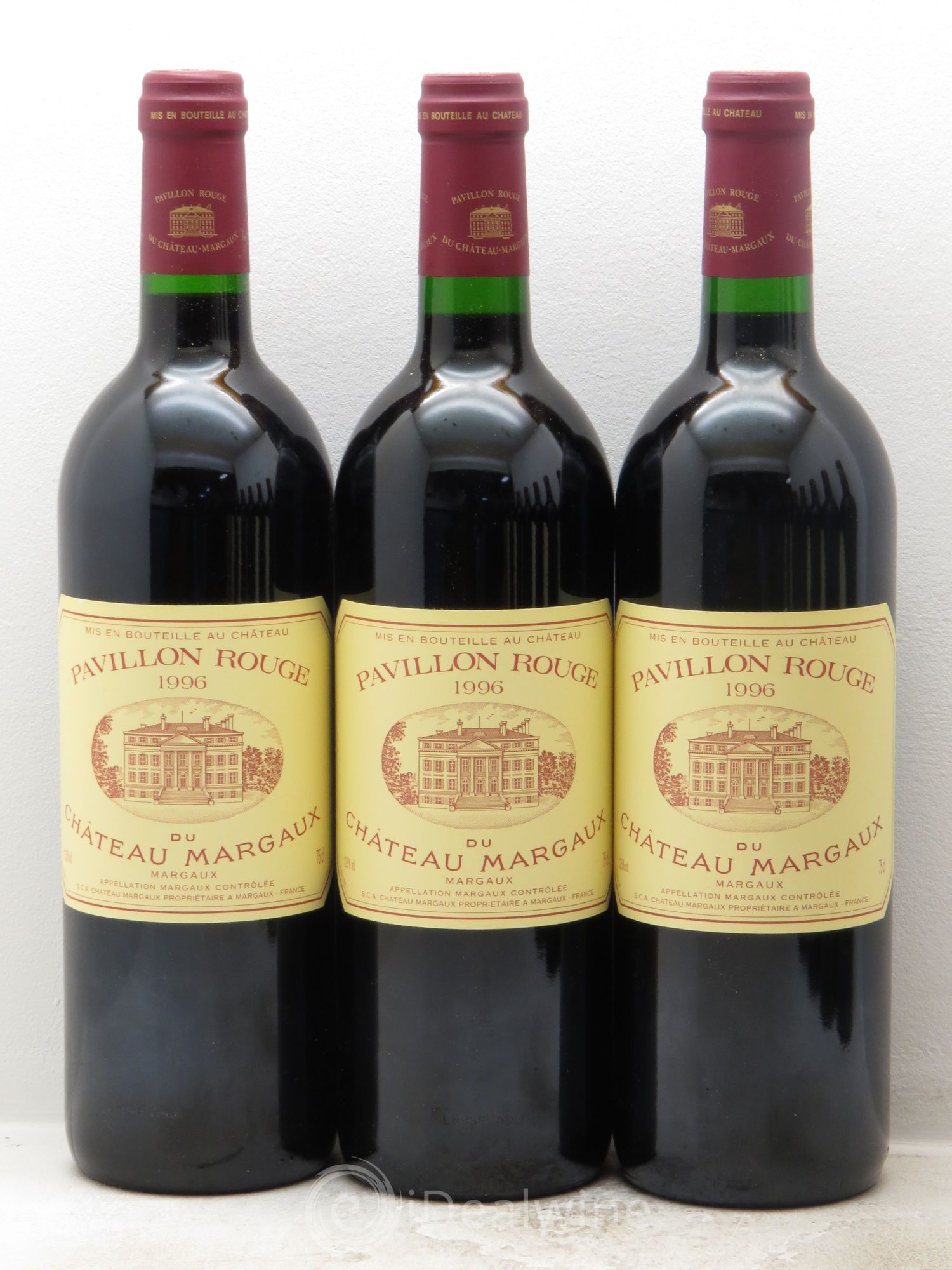 Pavillon Rouge du Château Margaux Second Vin 1996 - Lot de 12 bouteilles - 2