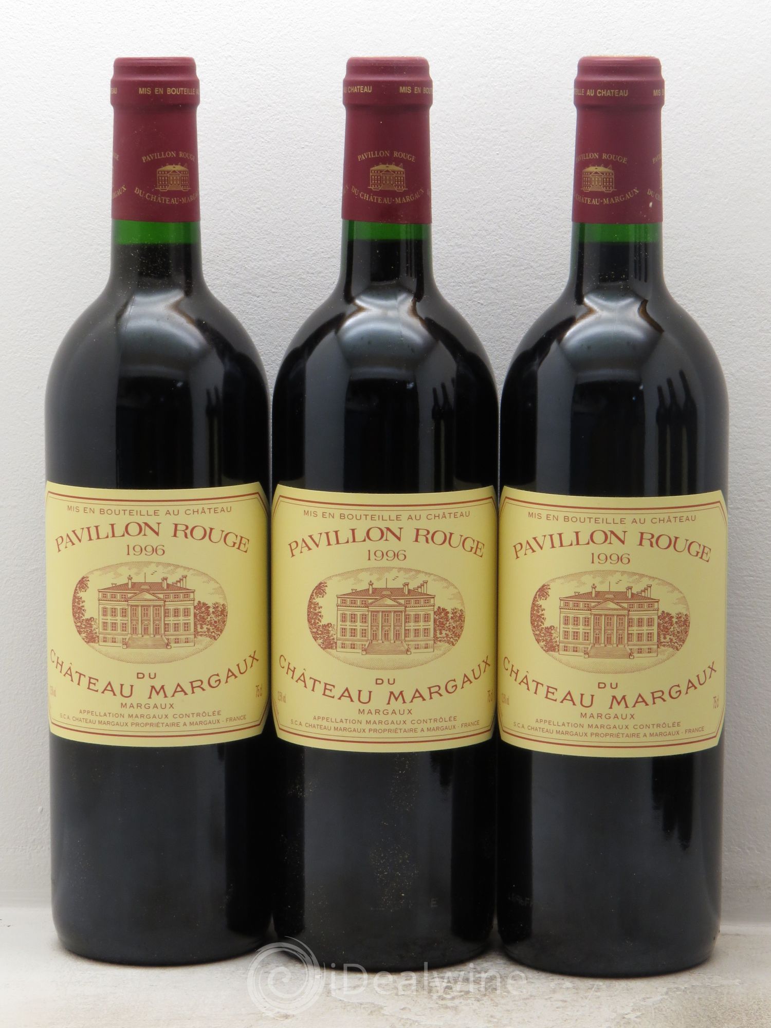 Pavillon Rouge du Château Margaux Second Vin 1996 - Lot de 12 bouteilles - 3